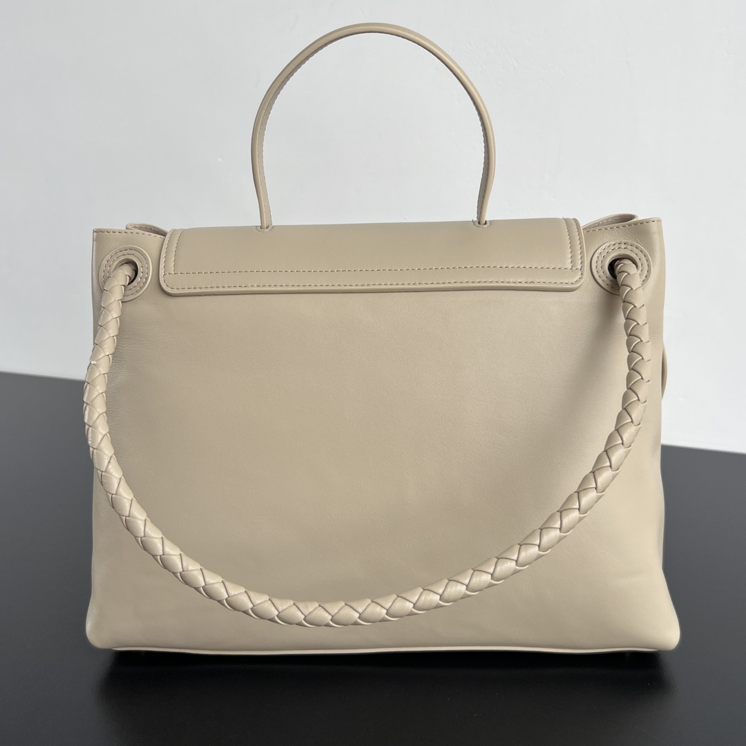 BV 葆蝶家 Ciao Ciao Tote  编织设计 小牛皮 购物袋 手提袋  枕头包  斜款包 米色 817231V4O929614