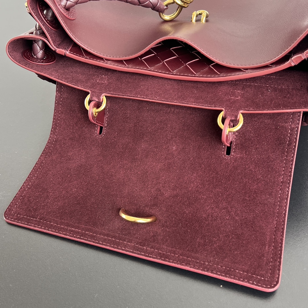 BV 葆蝶家 Ciao Ciao Tote  编织设计 小牛皮 购物袋 手提袋  枕头包  斜款包 酒红色 817231V4O922250