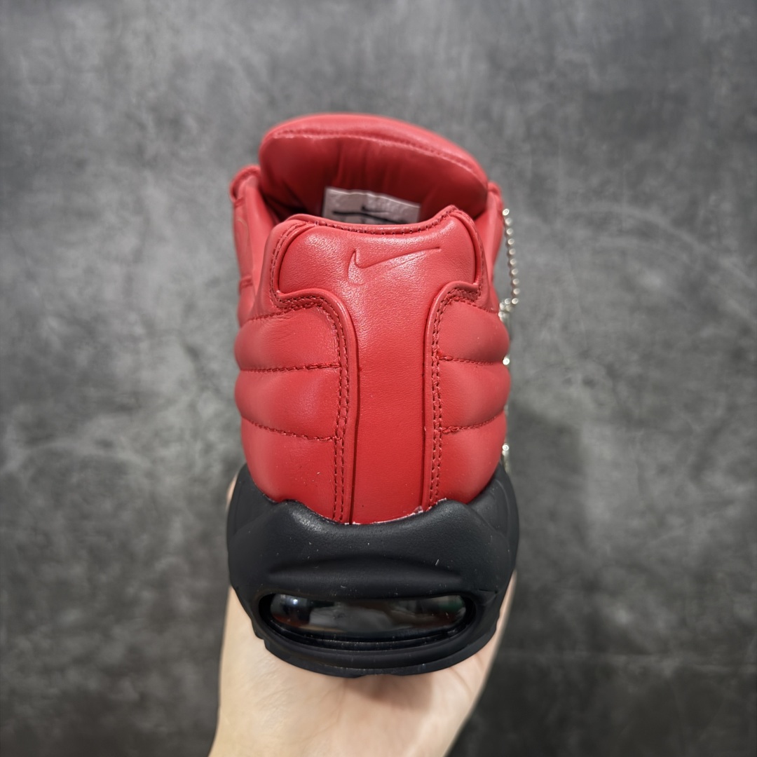 Supreme Air Max 95  Lux  低筒  皮面 防滑 运动鞋 休闲鞋 球鞋 男鞋 波鞋 红色 CI0999-600