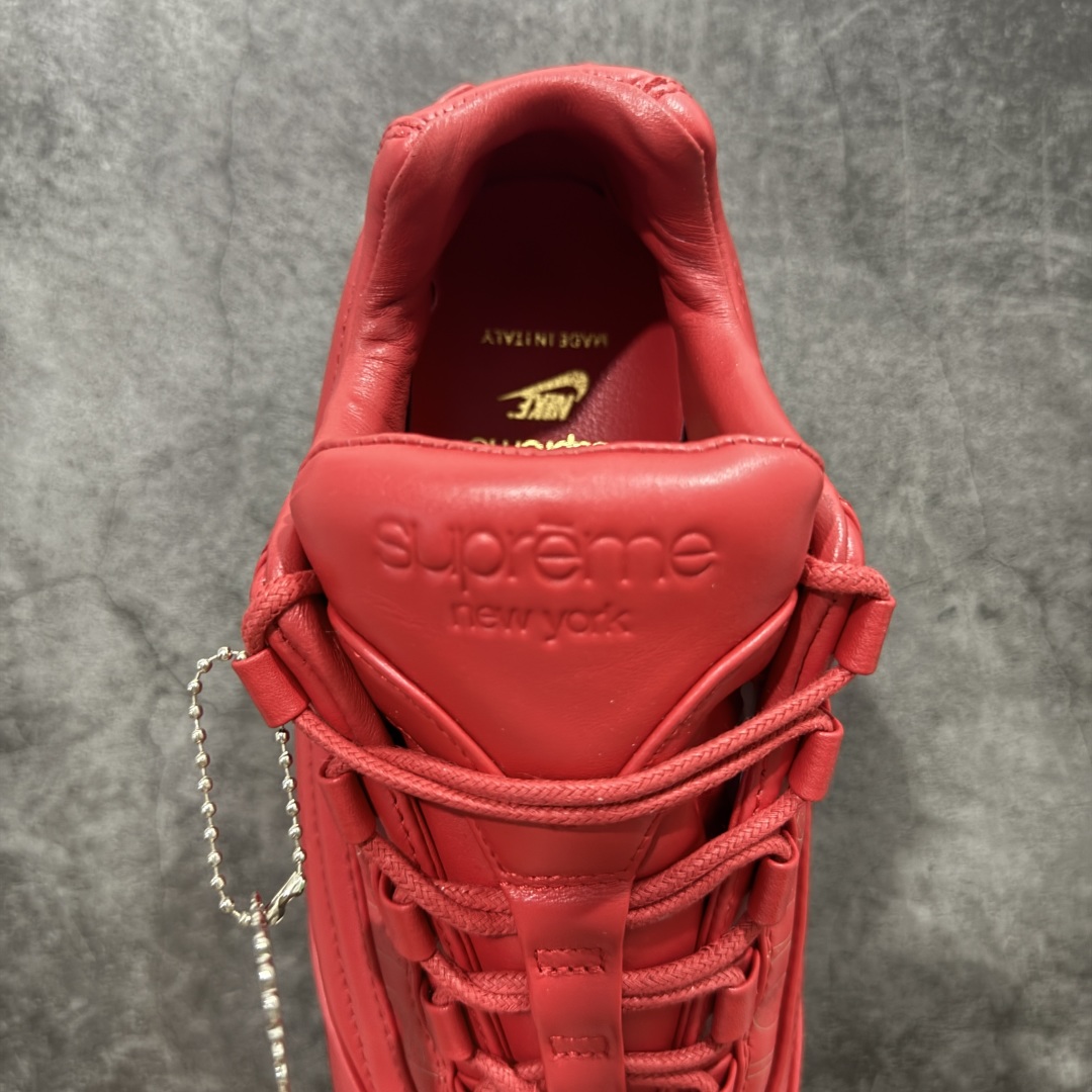 Supreme Air Max 95  Lux  低筒  皮面 防滑 运动鞋 休闲鞋 球鞋 男鞋 波鞋 红色 CI0999-600
