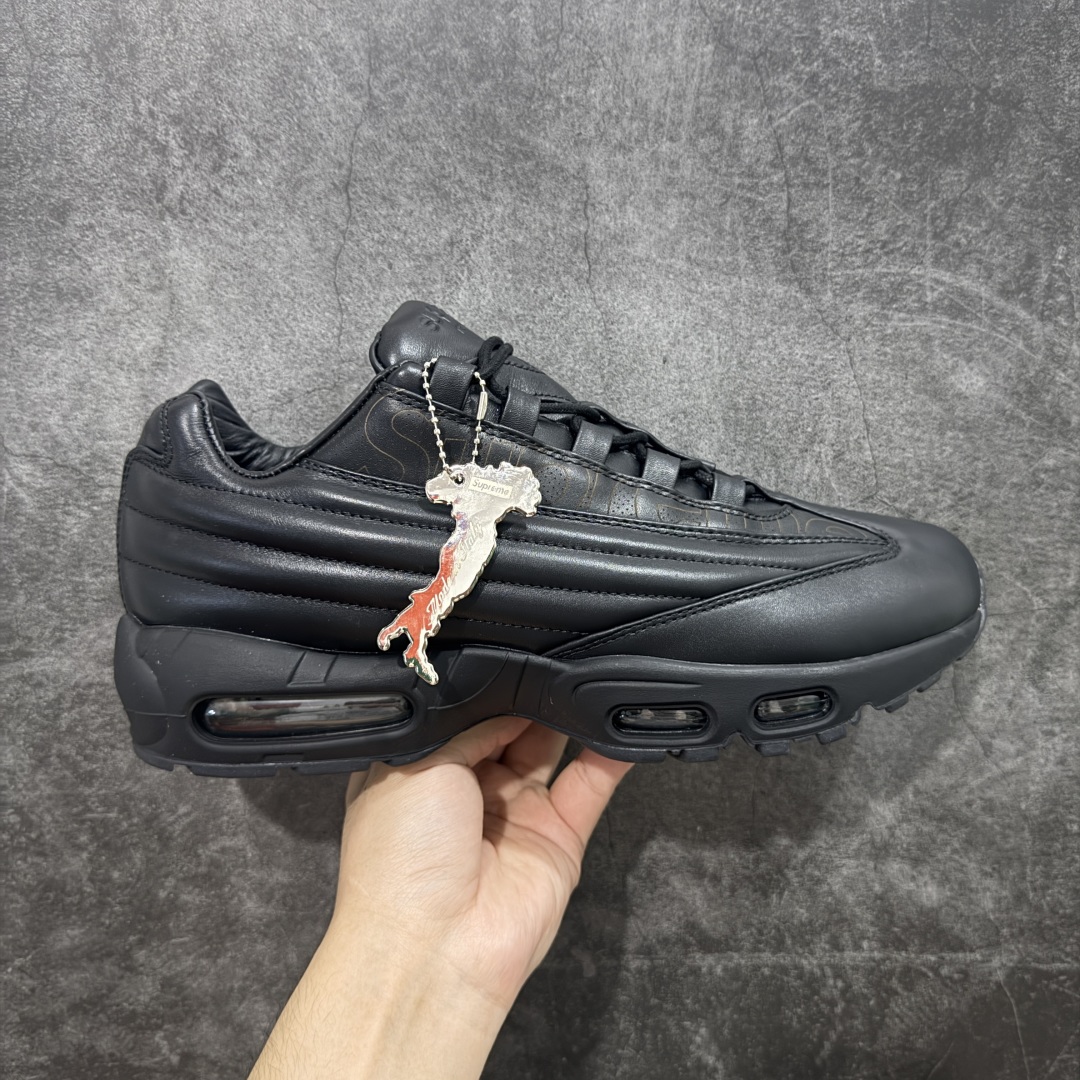 Supreme Air Max 95  Lux  低筒  皮面 防滑 运动鞋 休闲鞋 球鞋 男鞋 波鞋 黑武士 CI0999-001