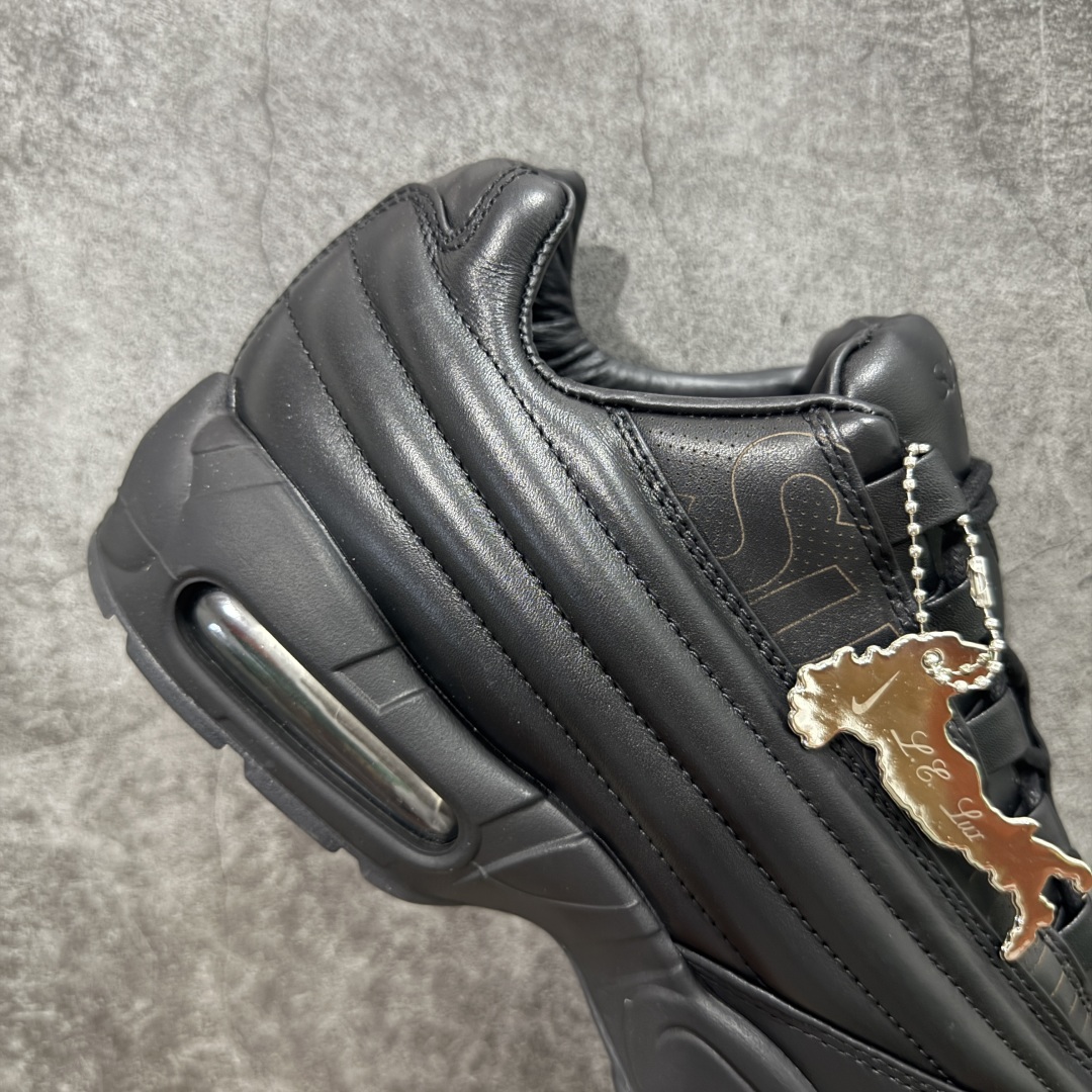 Supreme Air Max 95  Lux  低筒  皮面 防滑 运动鞋 休闲鞋 球鞋 男鞋 波鞋 黑武士 CI0999-001