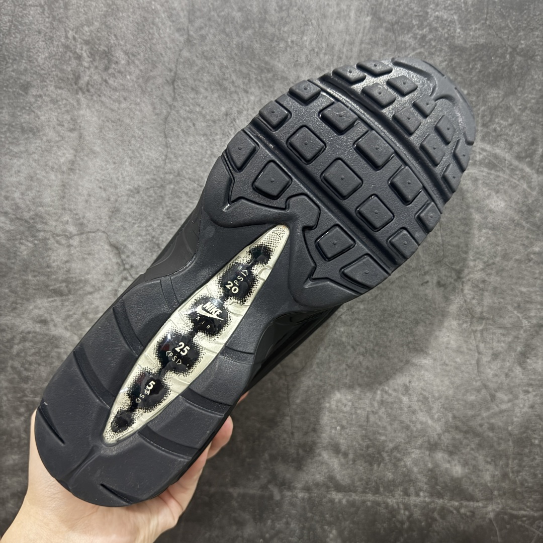 Supreme Air Max 95  Lux  低筒  皮面 防滑 运动鞋 休闲鞋 球鞋 男鞋 波鞋 黑武士 CI0999-001