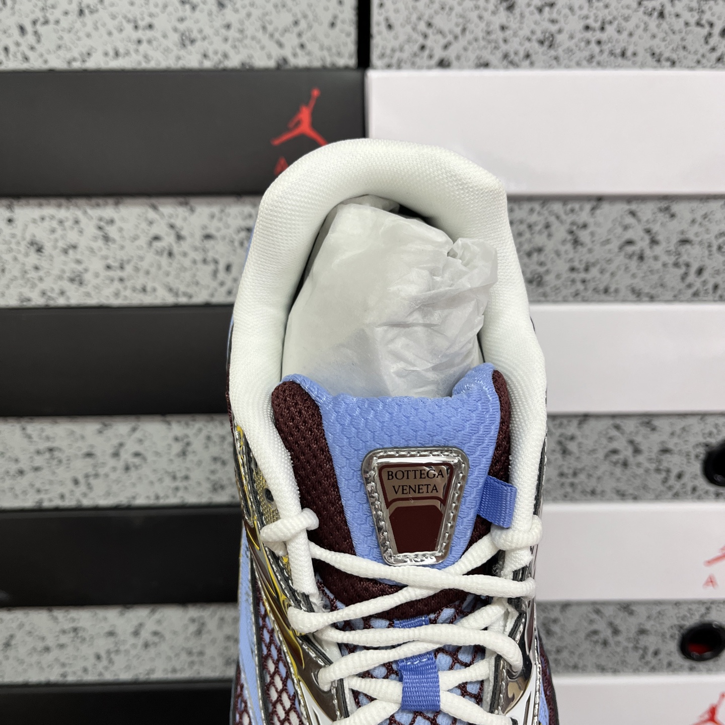 BV Orbit Runner 葆蝶 低筒 时尚舒适 老爹鞋 生活休闲鞋 板鞋 波鞋 紫色B5 741357V2X404766