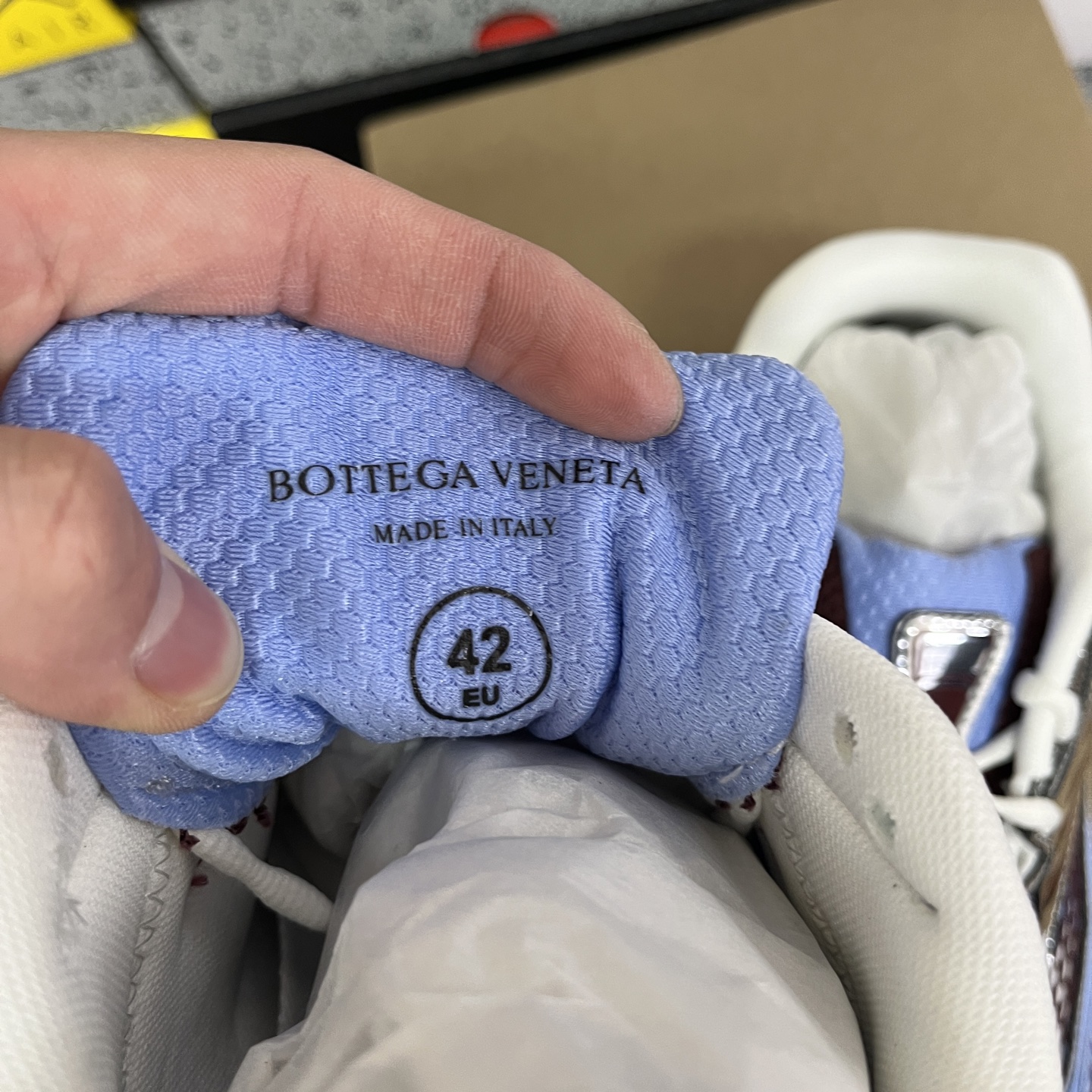 BV Orbit Runner 葆蝶 低筒 时尚舒适 老爹鞋 生活休闲鞋 板鞋 波鞋 紫色B5 741357V2X404766