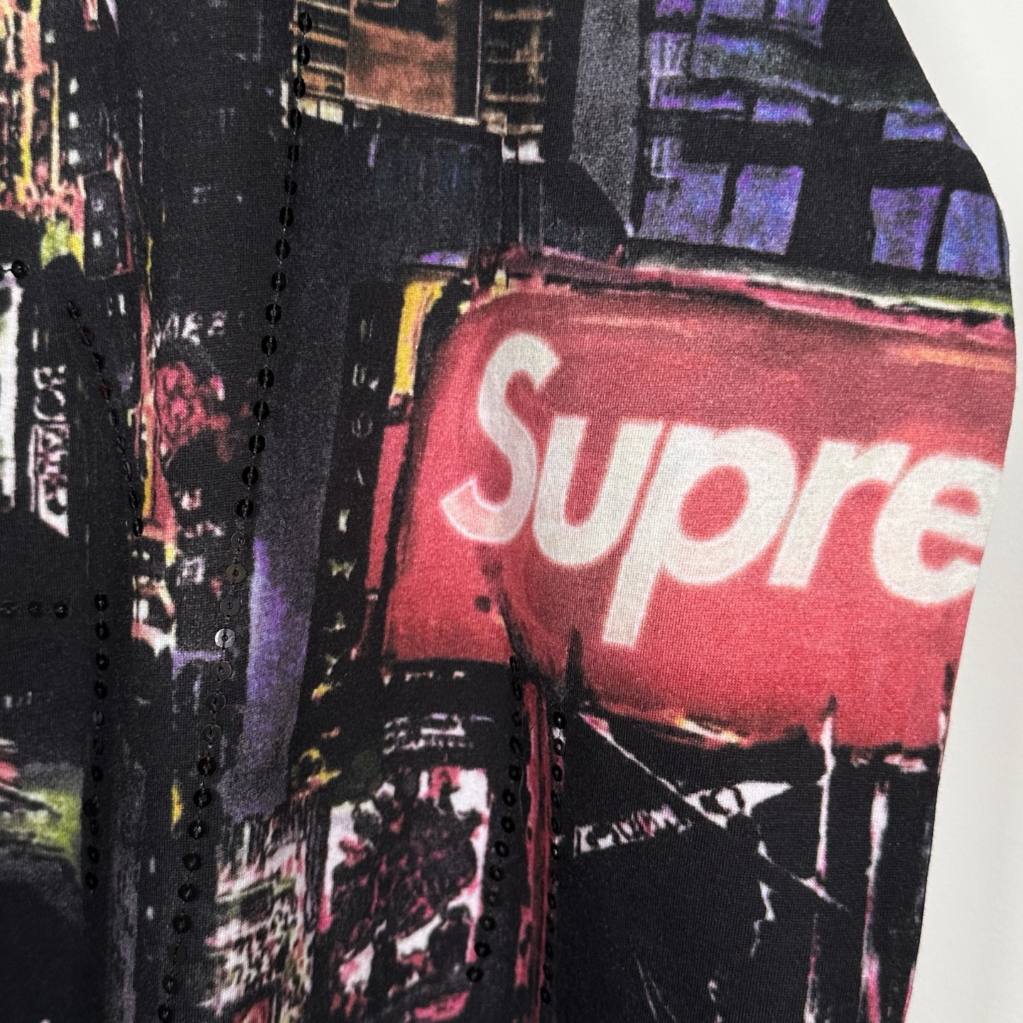 Supreme  宽松 秋衣 长袖T恤 黑色 藍色 SUP-SS25-067