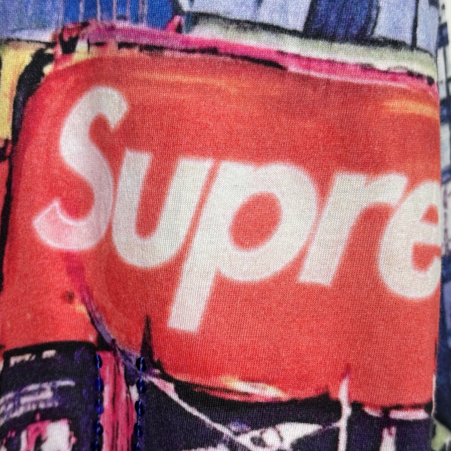 Supreme  宽松 秋衣 长袖T恤 黑色 藍色 SUP-SS25-067