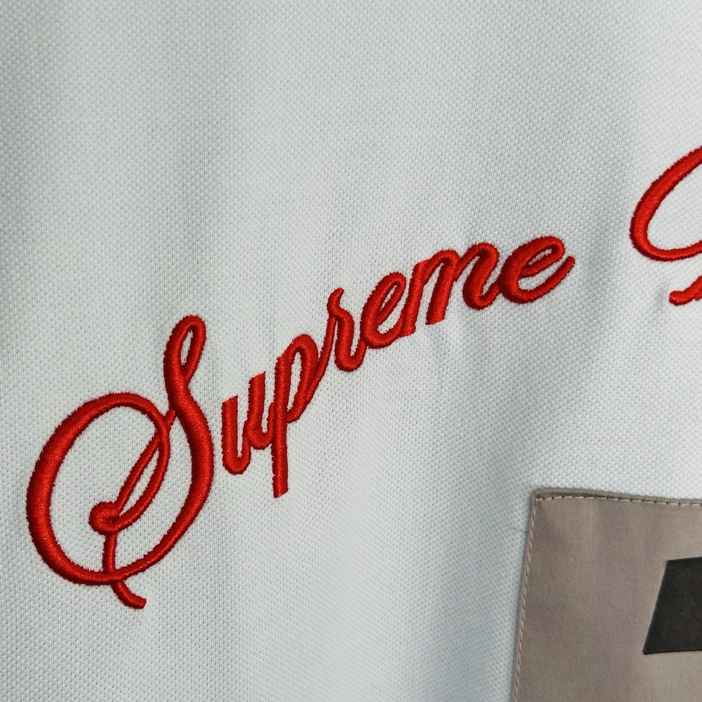 Supreme polo衫 字母 短袖 休闲T恤 黑色 蓝色 SUP-SS25-129