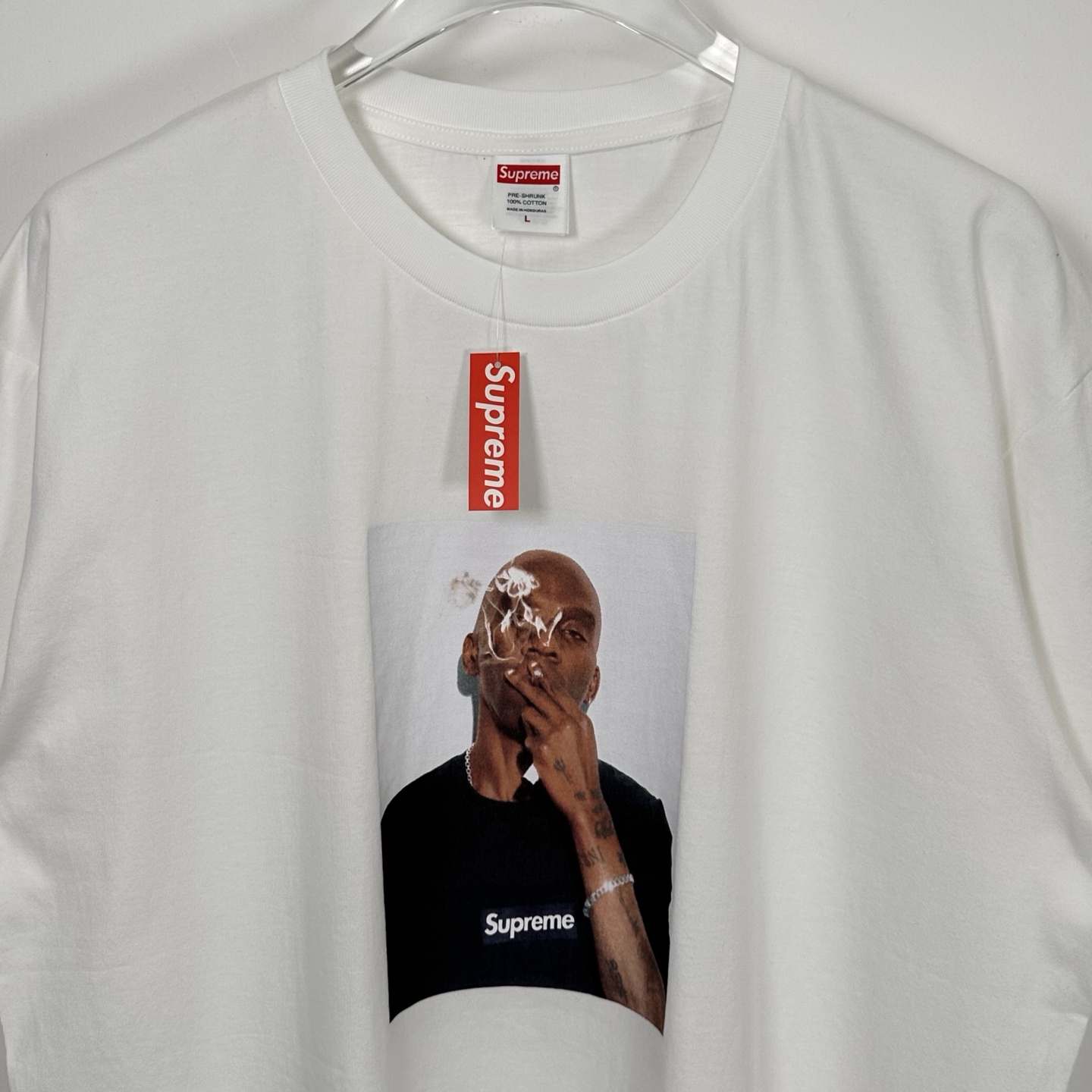 Supreme SS25 WEEK18 Summer Tee 夏季T恤系列 Dean Blunt Tee 迪恩·布朗特人物印花圆领短袖T恤 男女同款 SUP-SS25-275 