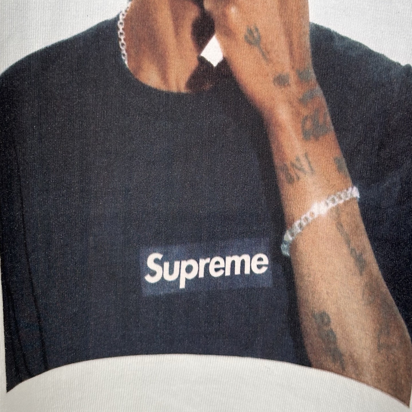 Supreme SS25 WEEK18 Summer Tee 夏季T恤系列 Dean Blunt Tee 迪恩·布朗特人物印花圆领短袖T恤 男女同款 SUP-SS25-275 