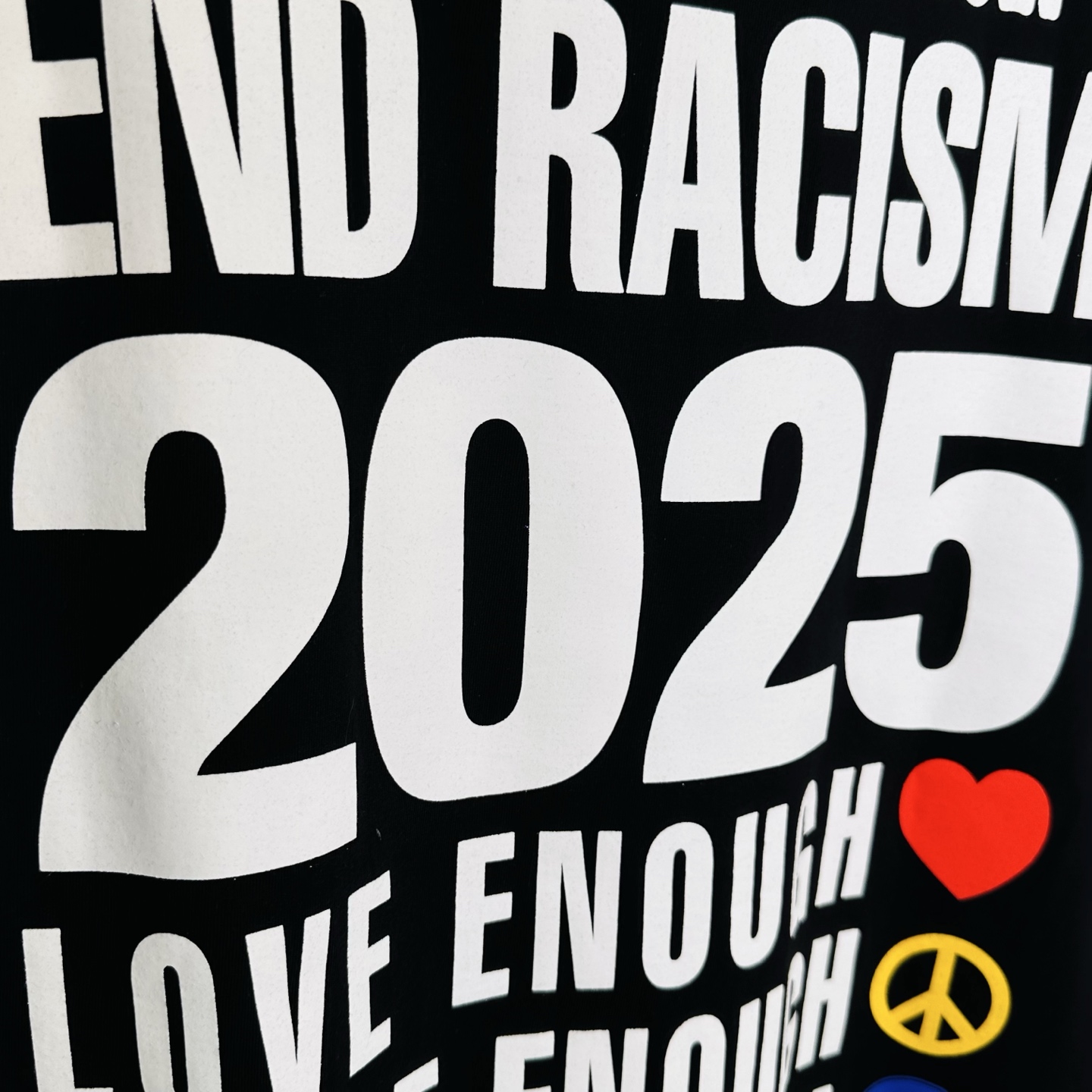 Supreme GOODENOUGH 联名款 SS25  印花logo圆领 短袖T恤 男女同款 黑色 白色  SUP-SS25-262