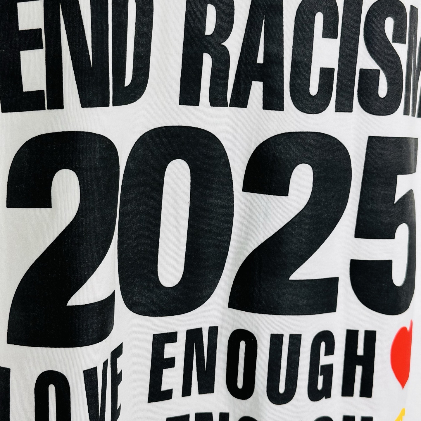 Supreme GOODENOUGH 联名款 SS25  印花logo圆领 短袖T恤 男女同款 黑色 白色  SUP-SS25-262