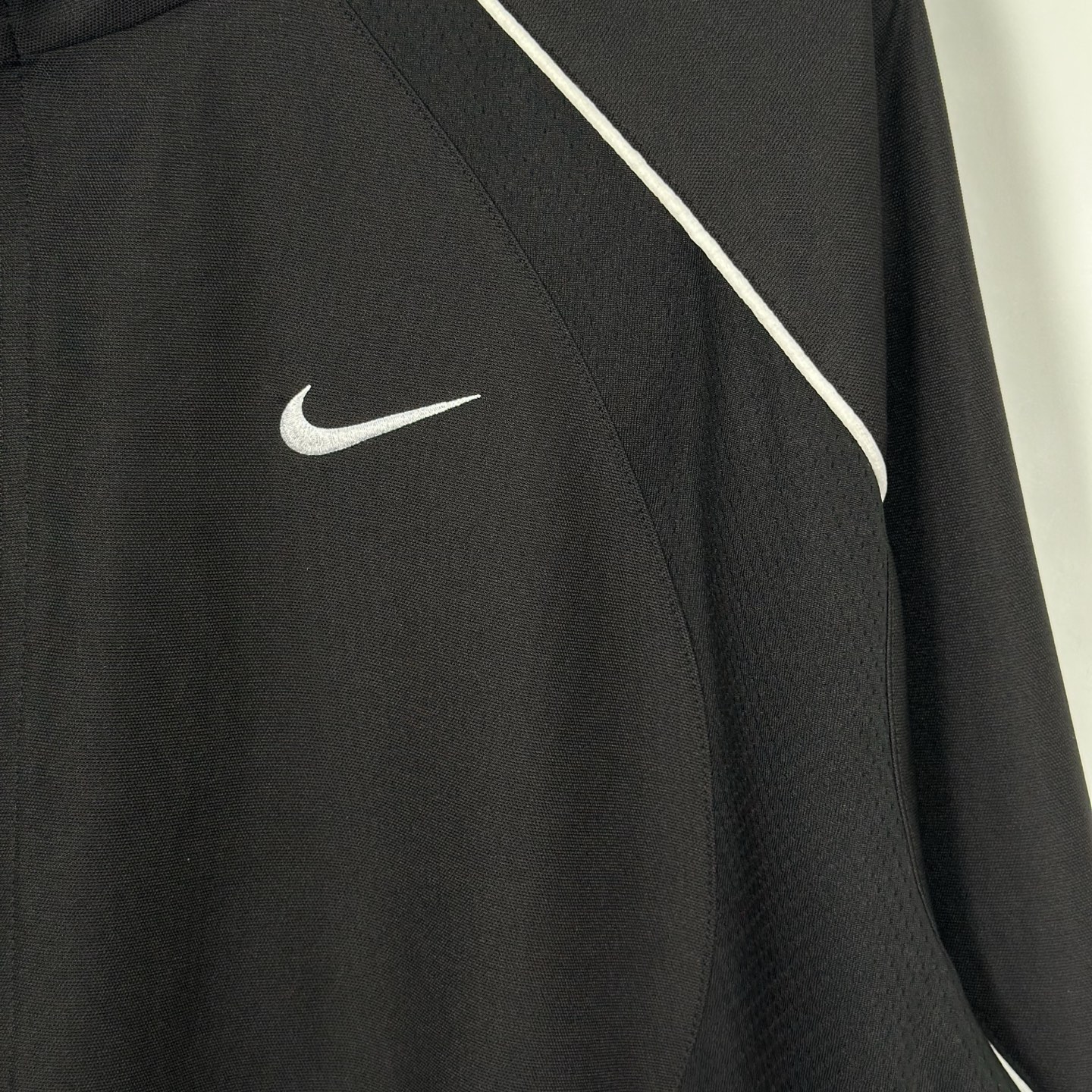 （套裝 可分開購買）Supreme Nike联名系列 袖口刺绣l简约合身ogo拉链开合美式潮流夹克外套 男女同款 