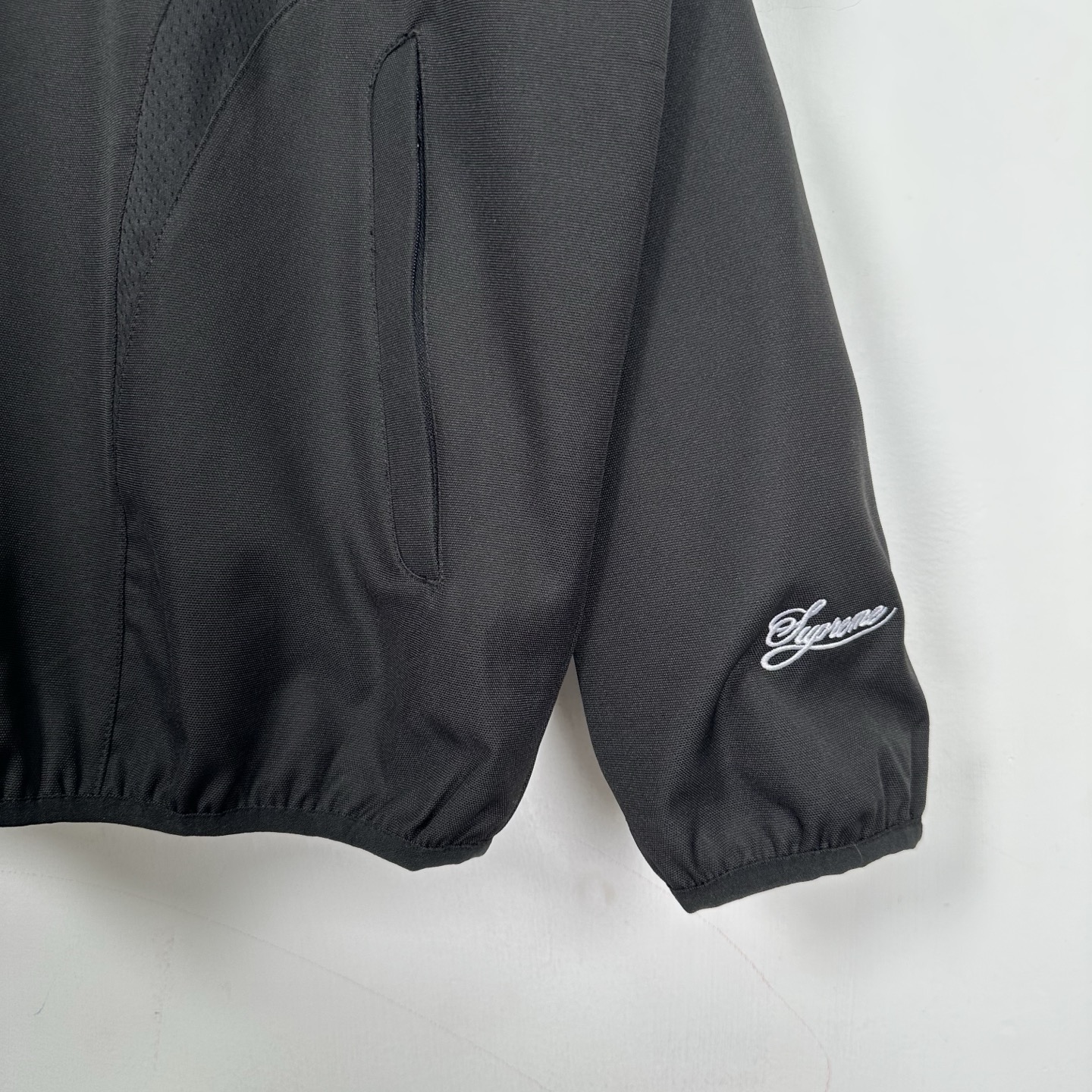 （套裝 可分開購買）Supreme Nike联名系列 袖口刺绣l简约合身ogo拉链开合美式潮流夹克外套 男女同款 