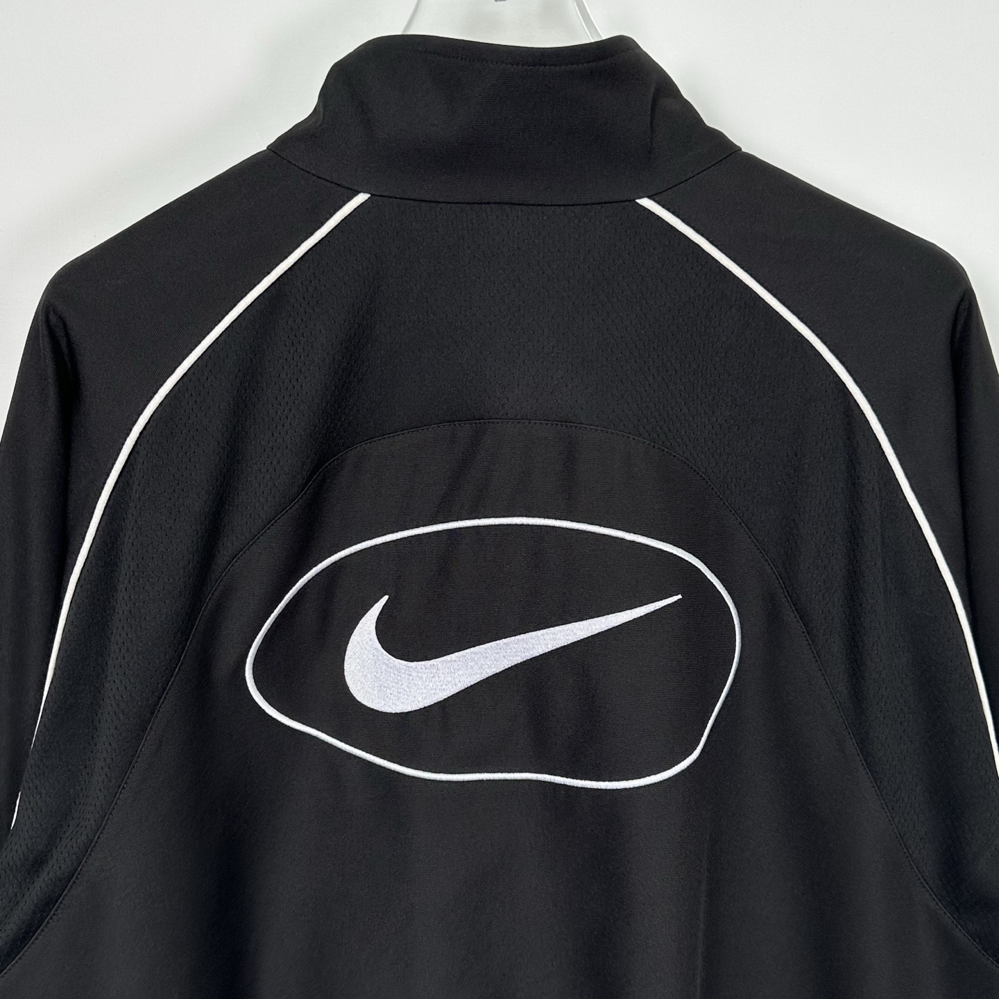 （套裝 可分開購買）Supreme Nike联名系列 袖口刺绣l简约合身ogo拉链开合美式潮流夹克外套 男女同款 