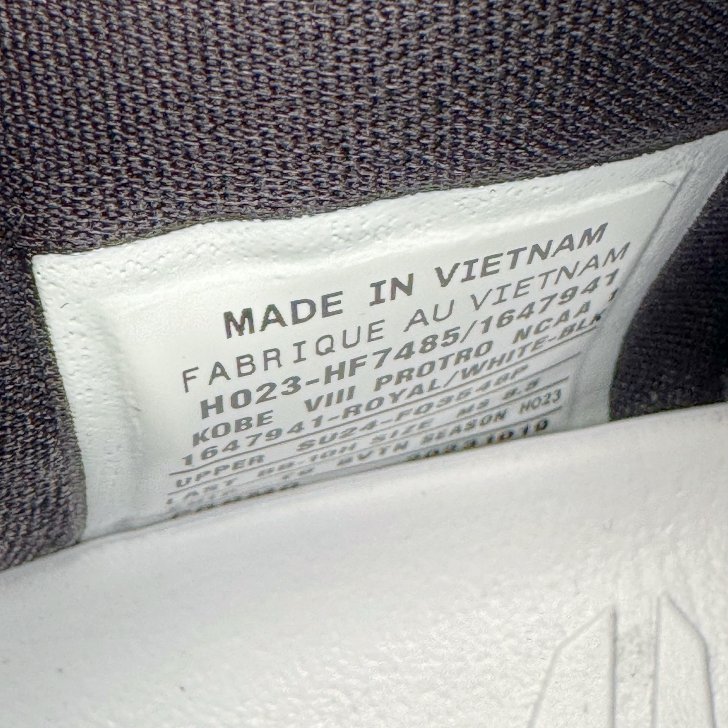 GX Kobe 8 科比8 低筒 全掌LUNARLON 鞋墊 籃球鞋 實戰鞋 球鞋 男鞋 波鞋 杜克黑蓝 555035-202