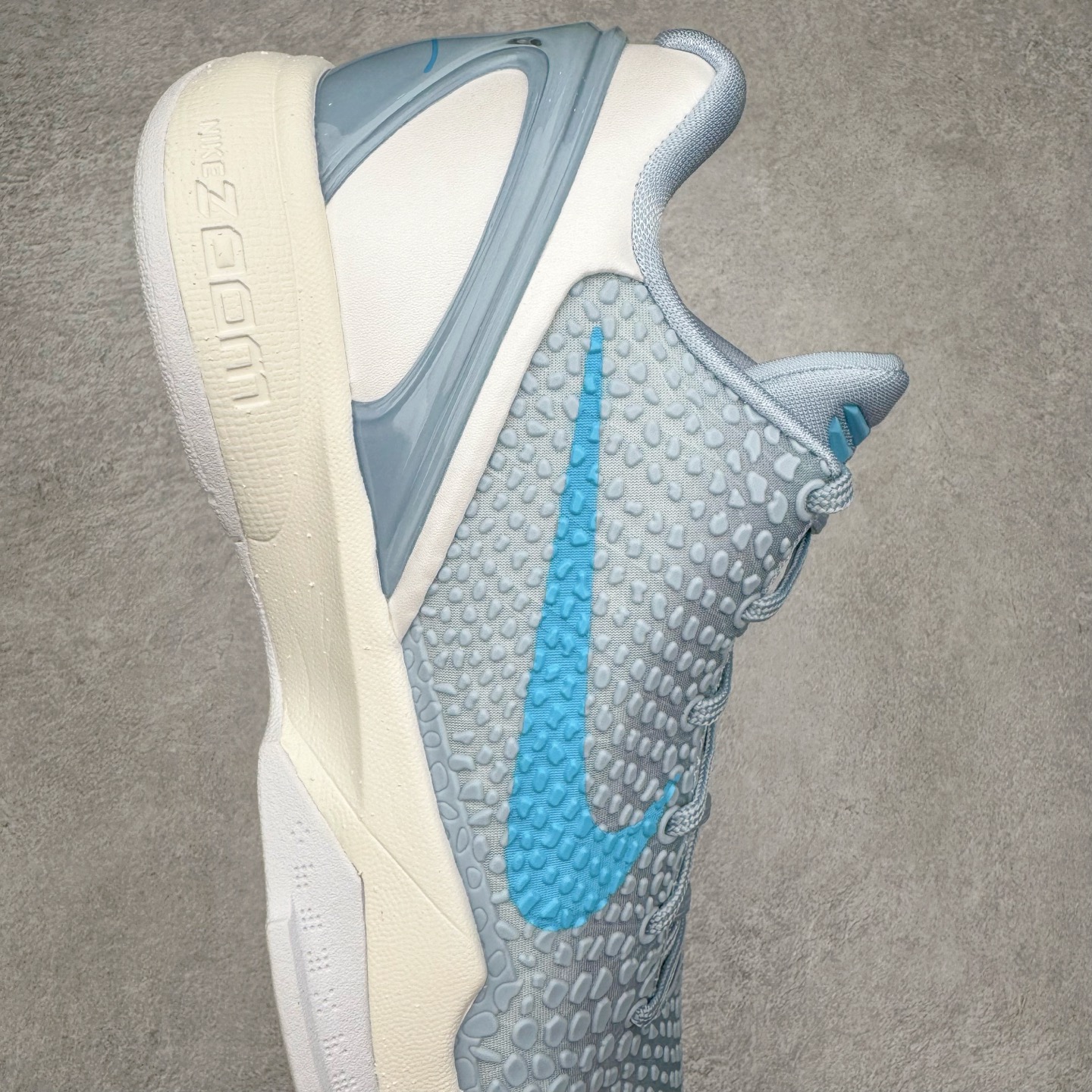 S2 Kobe6  前掌Zoom Turbo 气垫 后掌EVA缓震 低筒 球鞋 籃球鞋 實戰鞋 真碳板 男鞋 波鞋 克拉克北卡蓝 IO3672-400