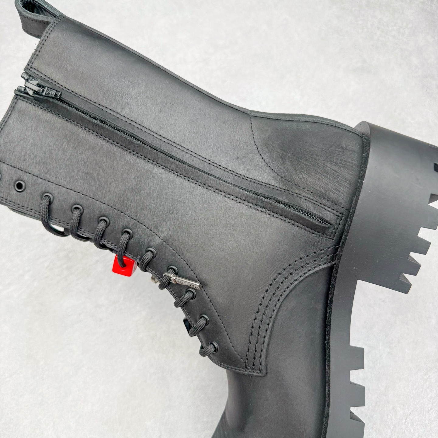 Balenciaga  Hummer 巴黎世家 系带  中筒 老爹鞋 运动 复古板鞋 休闲鞋 男鞋 黑色 786137WCDA31080