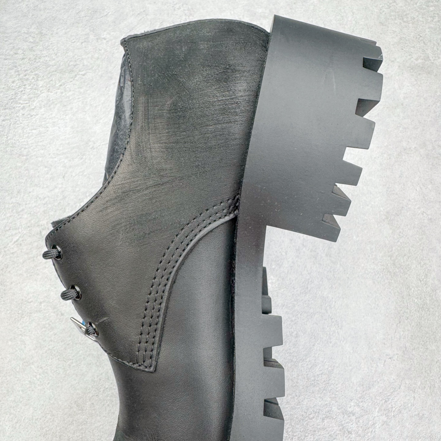 Balenciaga  Hummer 巴黎世家 德比 系带 低筒 老爹鞋 运动 复古板鞋 休闲鞋 男鞋 黑色 786136WCDA31080