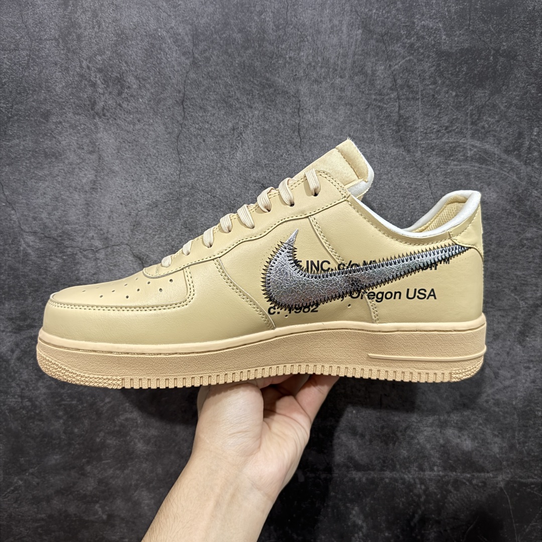 Off-White x Air Force 1 Low  空军一号 低筒 板鞋 休闲鞋 运动鞋 男鞋 波鞋 金色 FD6900-200 