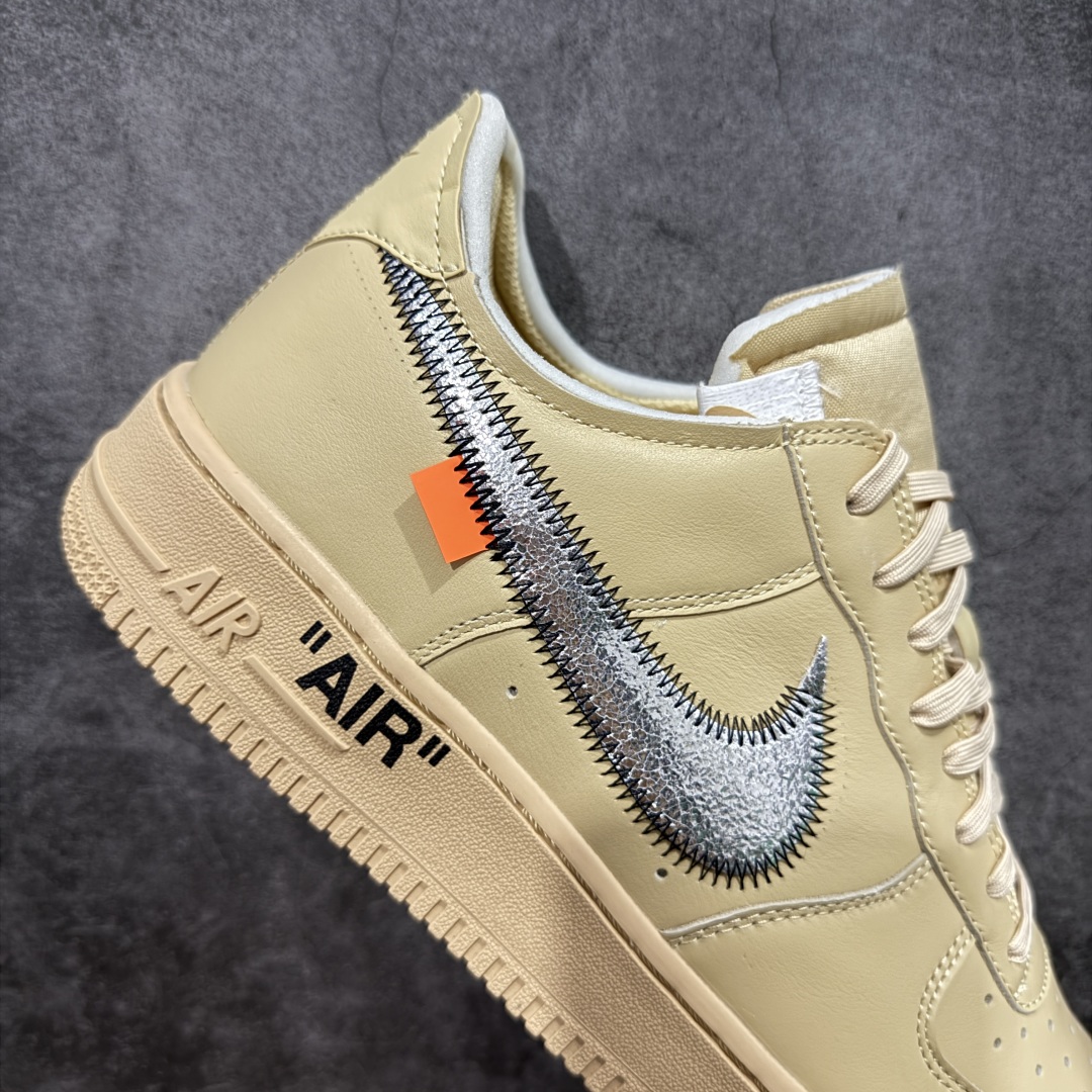 Off-White x Air Force 1 Low  空军一号 低筒 板鞋 休闲鞋 运动鞋 男鞋 波鞋 金色 FD6900-200 