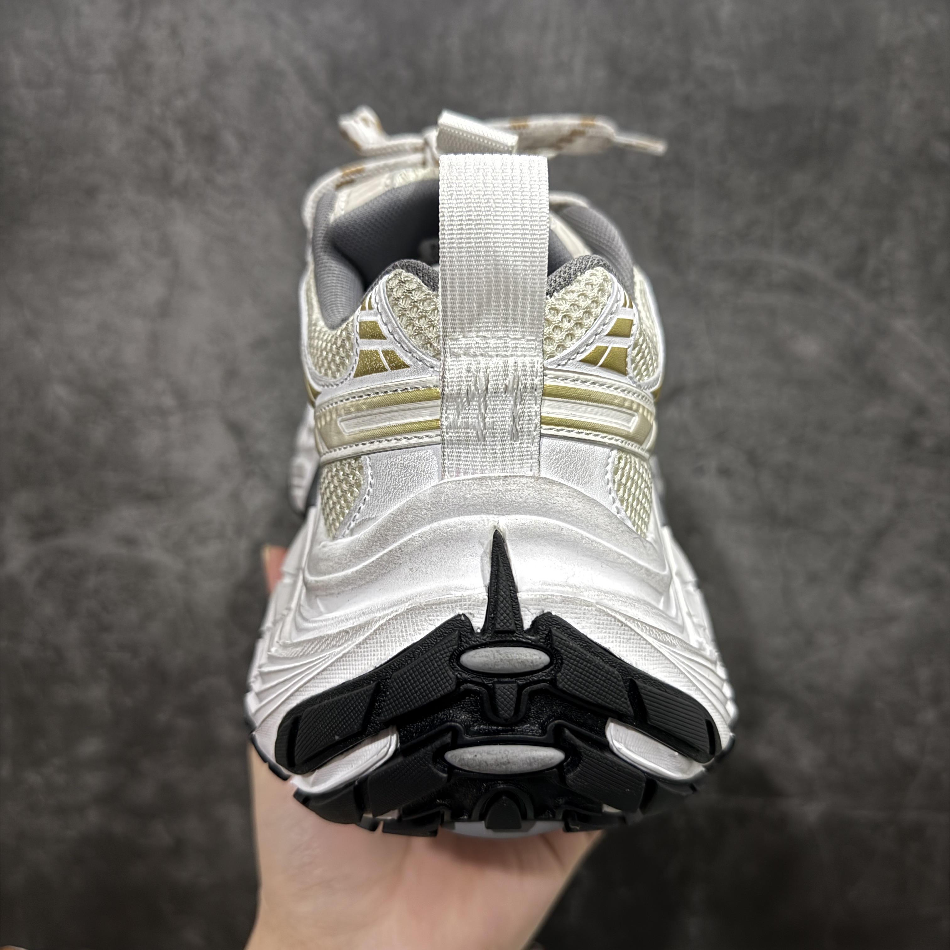 Balenciaga  巴黎世家 10XL 网布 系带 做旧 低筒 老爹鞋 运动 复古板鞋 休闲鞋 男鞋 女鞋 波鞋  米白 815853W2MV29157