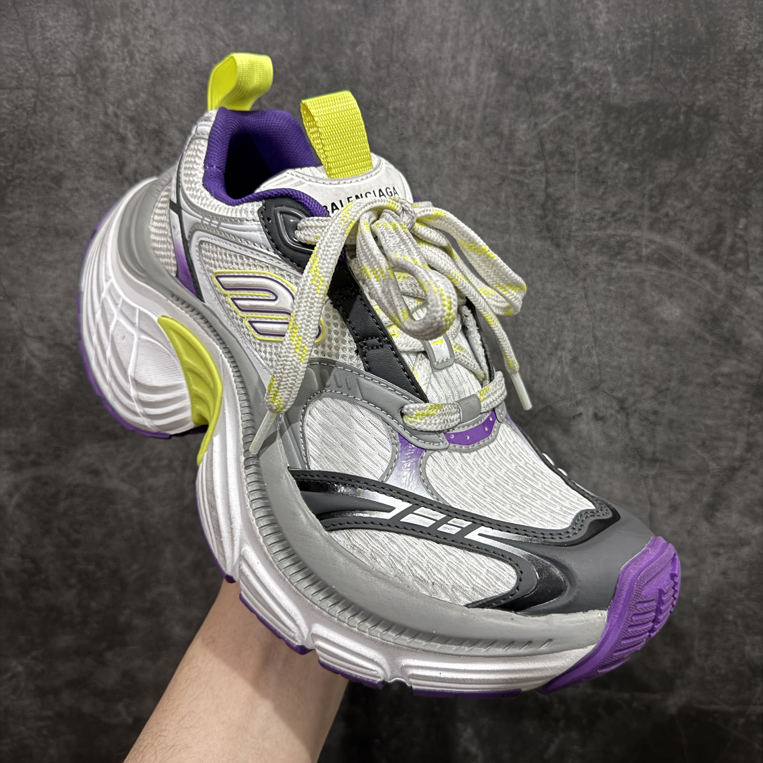 Balenciaga  巴黎世家 10XL 网布 系带 做旧 低筒 老爹鞋 运动 复古板鞋 休闲鞋 男鞋 女鞋 波鞋 多色 815853W2MV29157