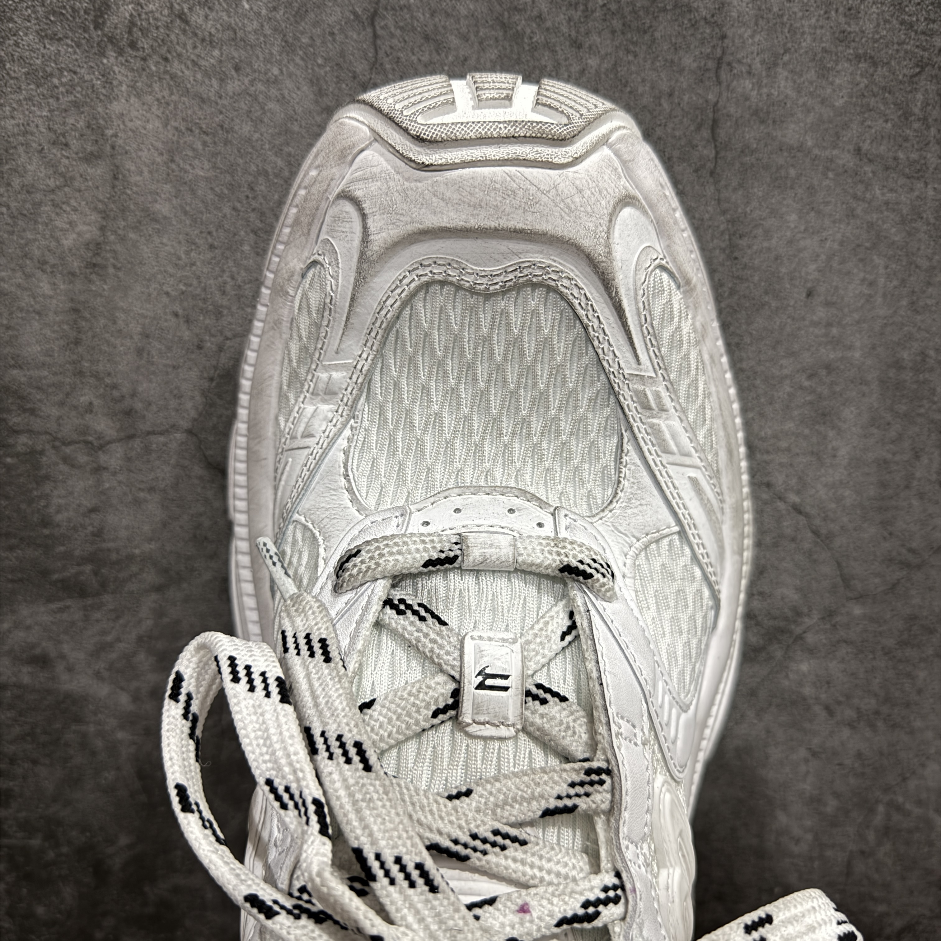 Balenciaga  巴黎世家 10XL 网布 系带 做旧 低筒 老爹鞋 运动 复古板鞋 休闲鞋 男鞋 女鞋 波鞋 灰白 815859W2MV29000