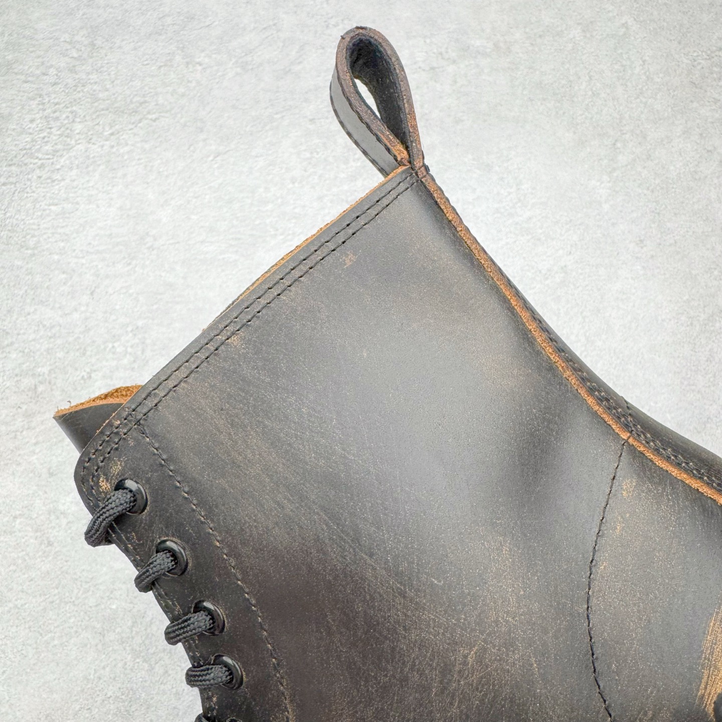 Balenciaga  Strike  巴黎世家 系带  中筒 皮鞋 复古板鞋 休闲鞋 男鞋 黑棕-C0 670633WBD111020