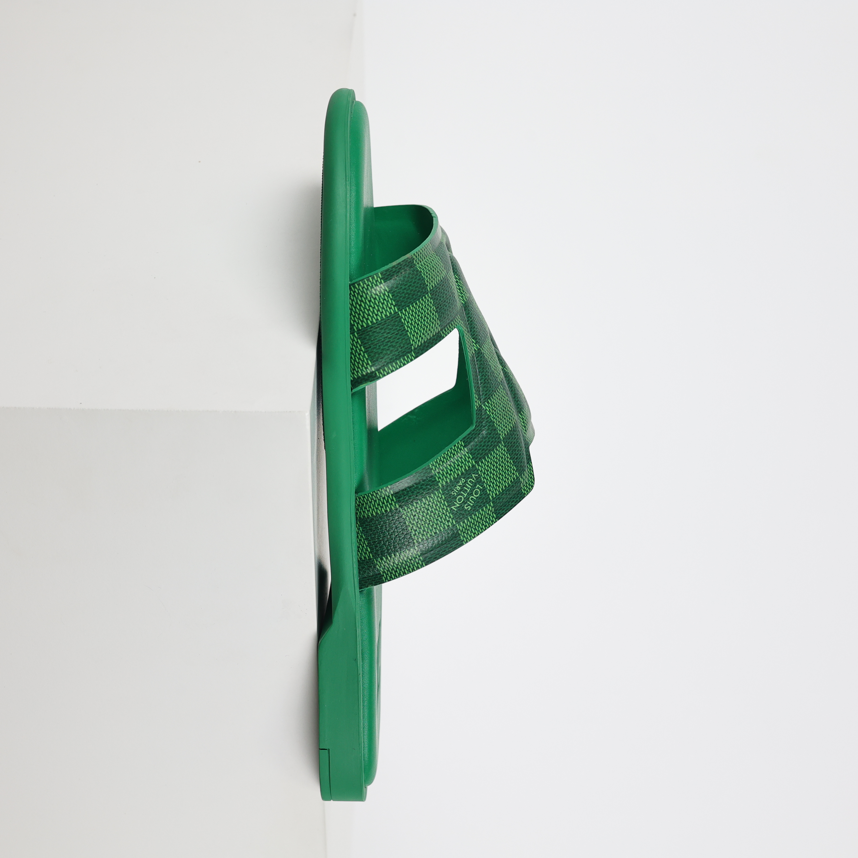 Louis Vuitton slippers Oasis LV路易威登 包头 时尚凉拖 室内外休闲鞋 一字拖鞋  绿色B0 1AC5EU