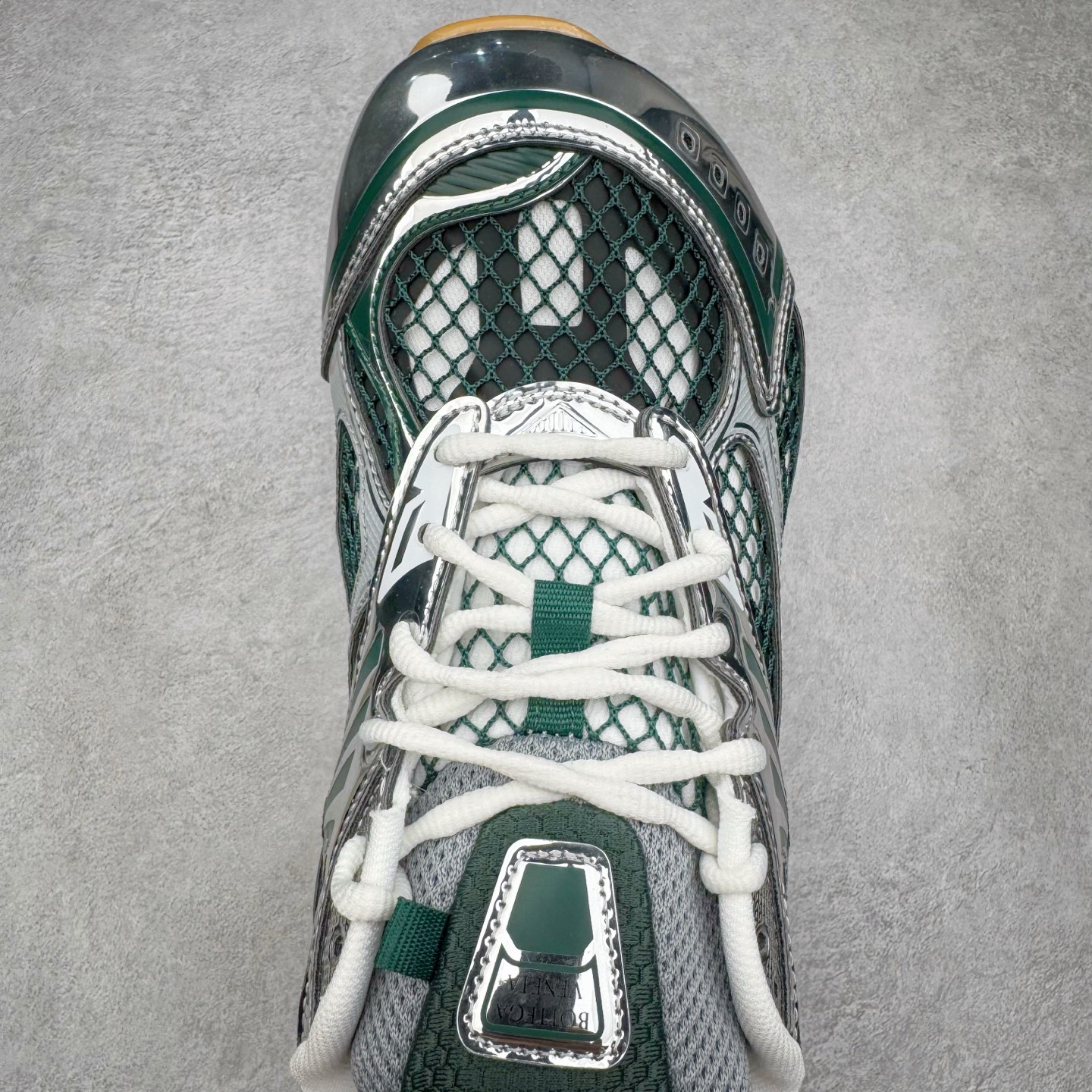 BV Orbit Runner 葆蝶 低筒 时尚舒适 老爹鞋 生活休闲鞋 板鞋 波鞋 绿色B5 741357V2X403031