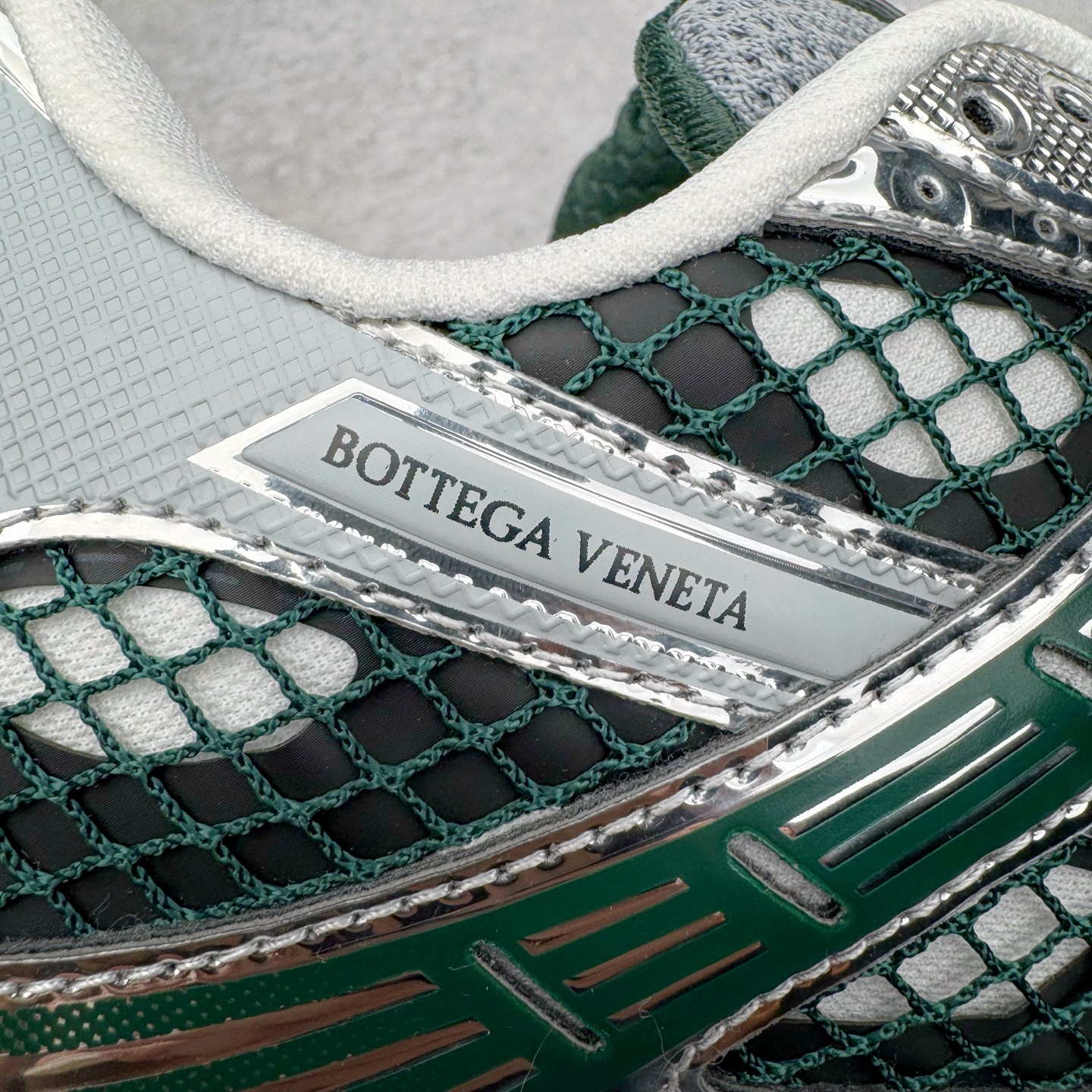 BV Orbit Runner 葆蝶 低筒 时尚舒适 老爹鞋 生活休闲鞋 板鞋 波鞋 绿色B5 741357V2X403031