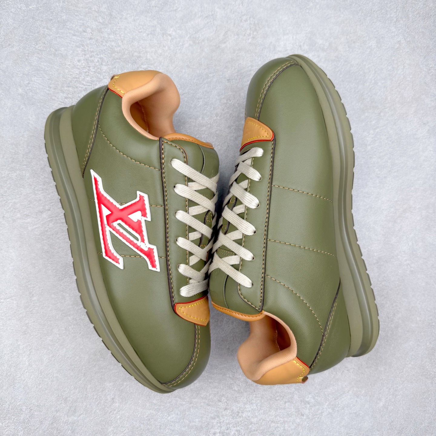 LOUIS VUITTON Buttersoft LV NIGO 路易威登 低筒 生活休闲鞋 板鞋 运动鞋 男鞋 女鞋  褐色 1AIKHF