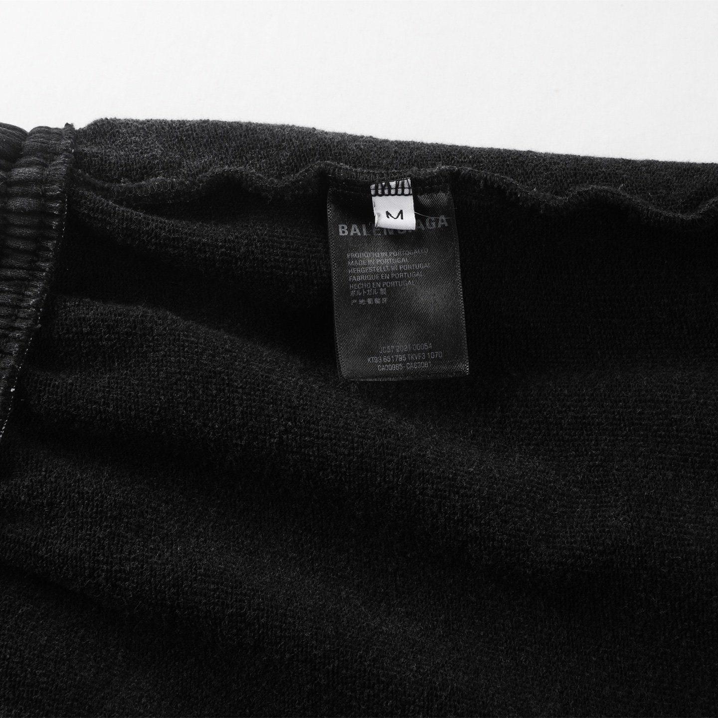 Balenciaga 巴黎世家 puma 松紧腰运动裤 短裤 裤子 休闲裤 黑色 A2 826385TTVA41041