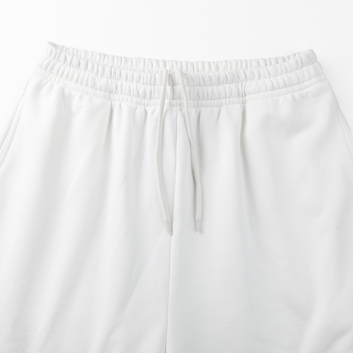 Balenciaga 巴黎世家 松紧腰运动裤 短裤 裤子 休闲裤 白色 A2  