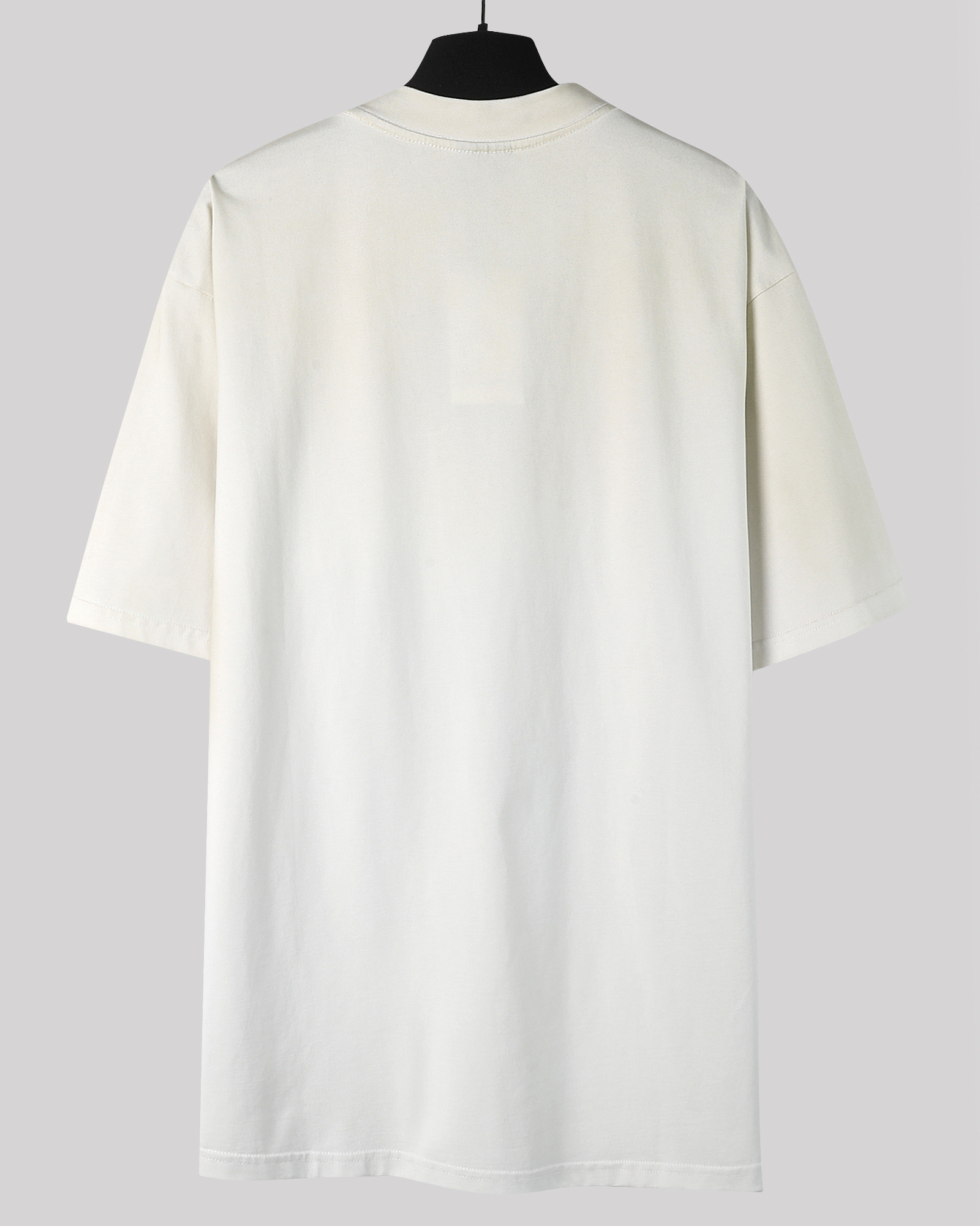 Balenciaga 巴黎世家 洛杉矶夜景 印花短袖 T恤 圆领 短款 夏季 黑色A5 764235TSVR29012