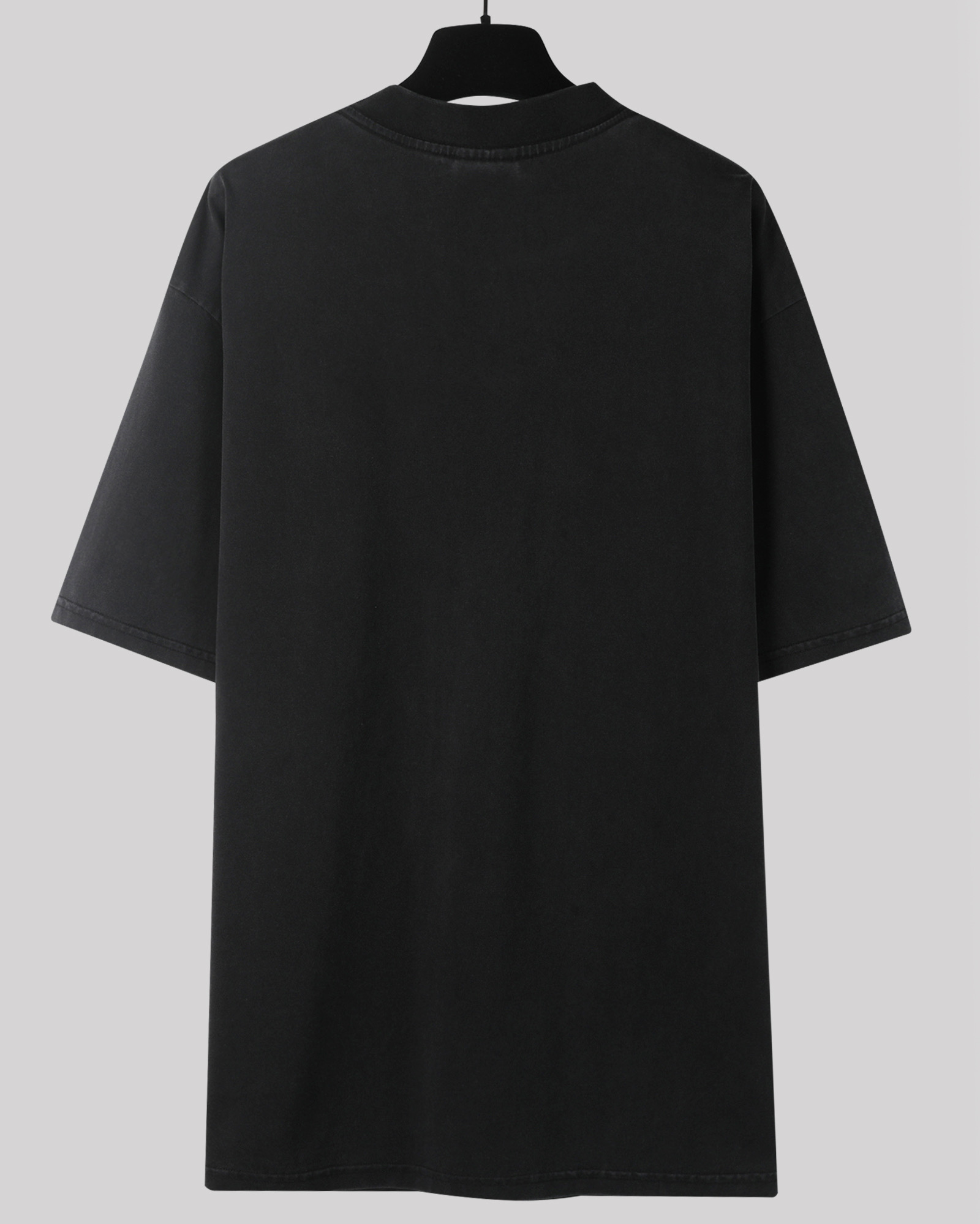 PUMA Balenciaga 巴黎世家 彪马联名限定  印花短袖 T恤 圆领 短款 夏季 黑色A5 831305TTVA61041