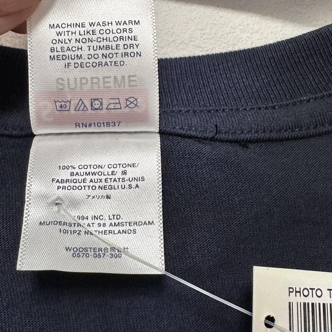 Supreme  Tyler The Creator Tee  泰勒人物 印花logo圆领 短袖T恤 男女同款 黑色 蓝 白色   