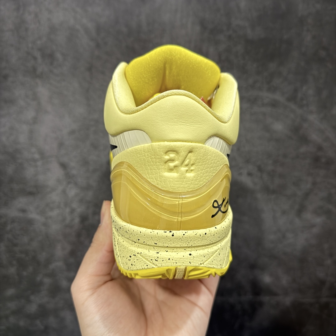 S2  Kobe 4 CHBL 低筒 后掌气垫 前掌泡棉   篮球 鞋 波鞋 街道休闲鞋 实战 男生球鞋  黄色耐高 IH0587-700