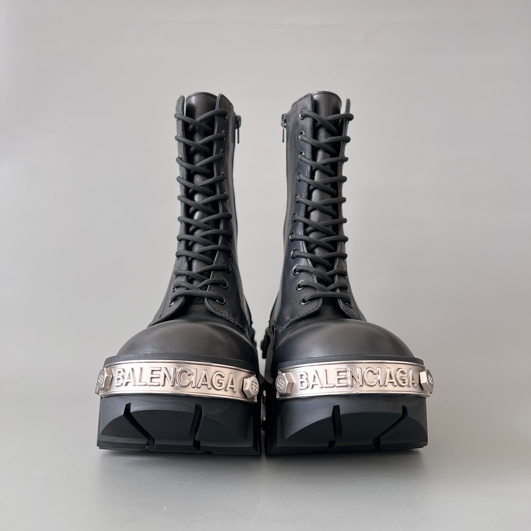 Balenciaga Bulldozer 巴黎世家 德比 系带 低筒 老爹鞋 运动 复古板鞋 休闲鞋 男鞋 黑色  672502WBCQ01000