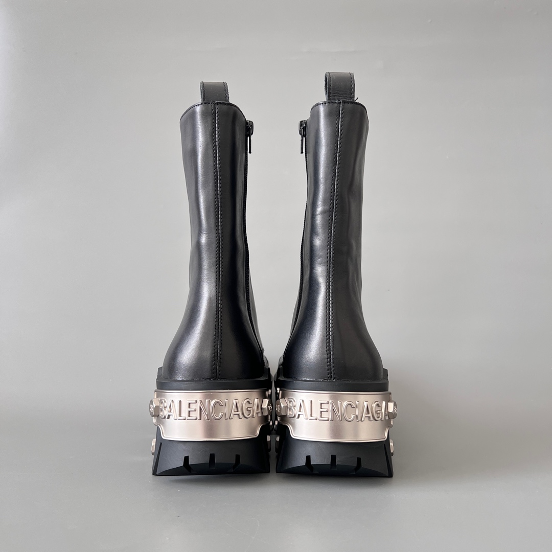 Balenciaga Bulldozer 巴黎世家 德比 系带 低筒 老爹鞋 运动 复古板鞋 休闲鞋 男鞋 黑色  672502WBCQ01000