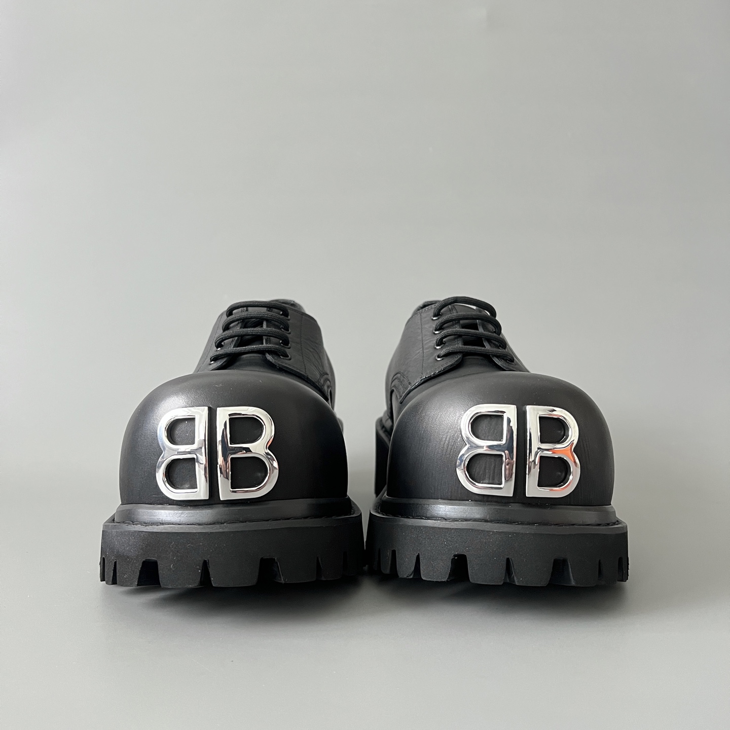 Balenciaga  Stomper BB 巴黎世家 德比 系带 低筒 老爹鞋 运动 复古板鞋 休闲鞋 男鞋 黑色  807326WCDA01000