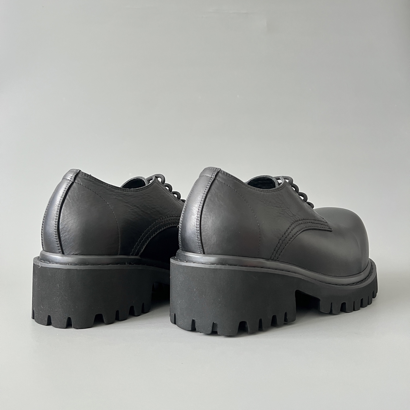 Balenciaga  Stomper BB 巴黎世家 德比 系带 低筒 老爹鞋 运动 复古板鞋 休闲鞋 男鞋 黑色  807326WCDA01000