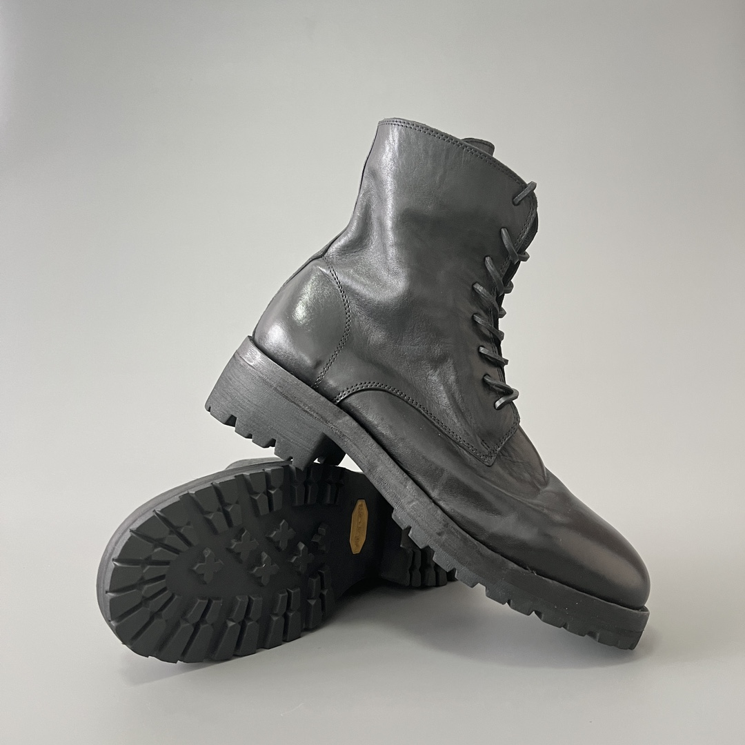 GUlDI 德比 皮鞋 休闲鞋 男鞋 靴子 黑色 拉链  795V