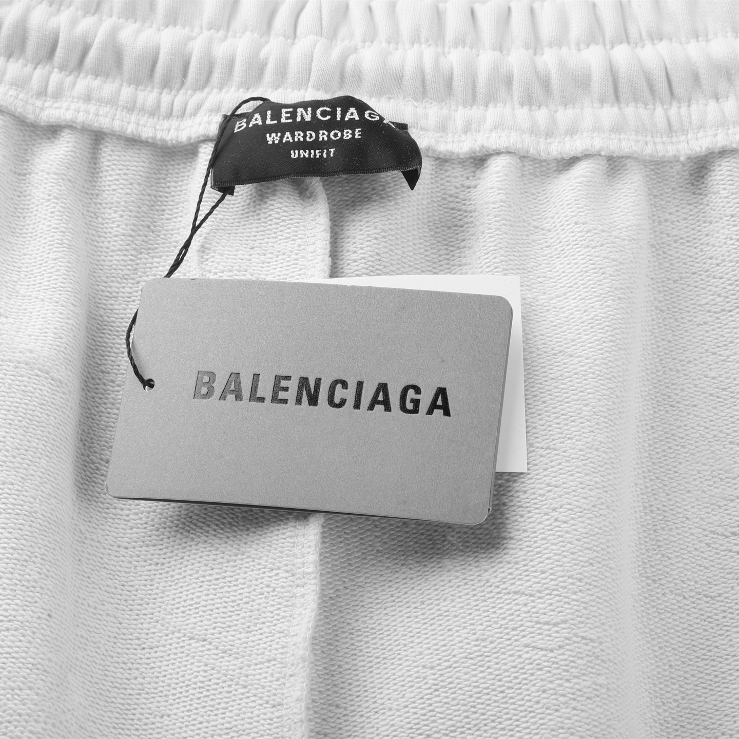Balenciaga 巴黎世家  25七夕情人节 松紧腰运动裤 短裤 裤子 休闲裤 白色 A2 826385TSVX89012