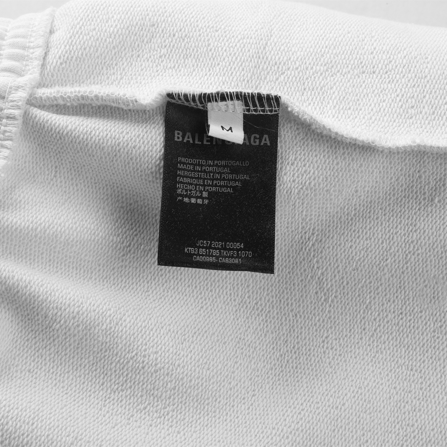 Balenciaga 巴黎世家  25七夕情人节 松紧腰运动裤 短裤 裤子 休闲裤 白色 A2 826385TSVX89012