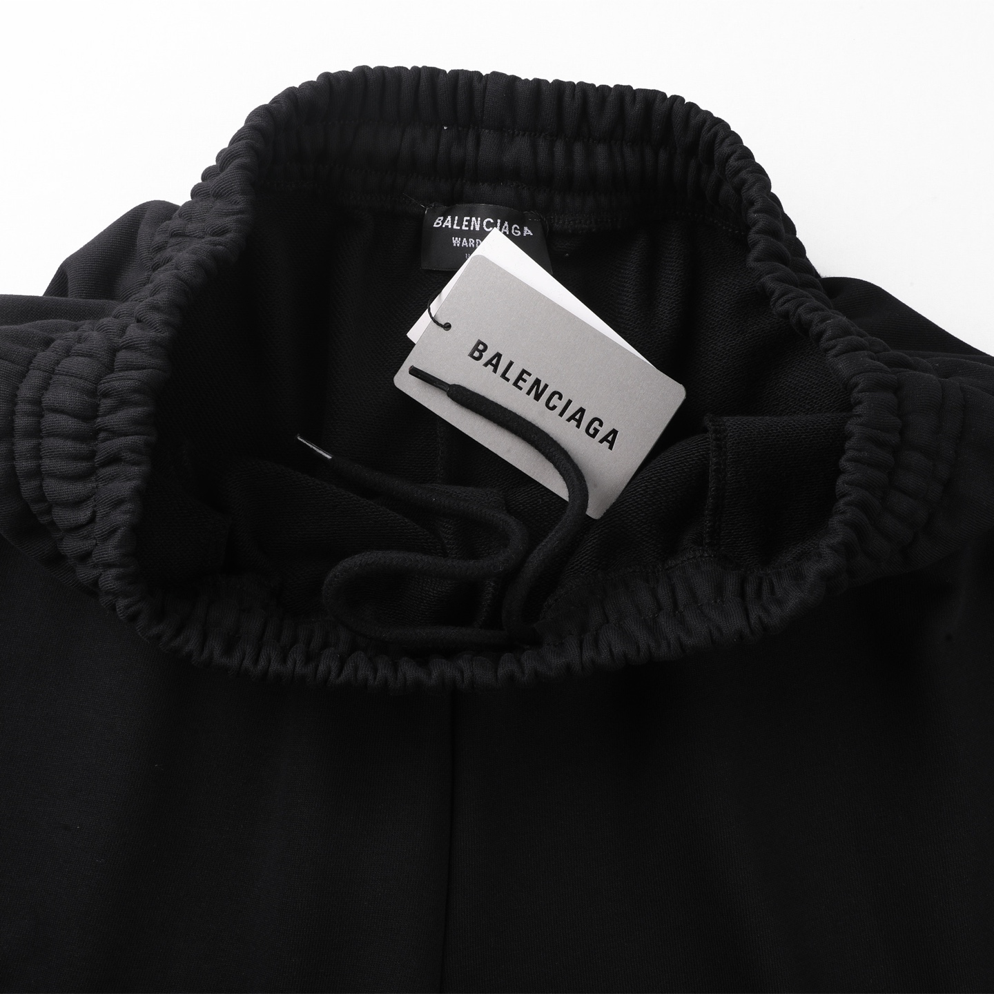 Balenciaga 巴黎世家  25七夕情人节 松紧腰运动裤 短裤 裤子 休闲裤 黑色 A2 826385TSVX81000