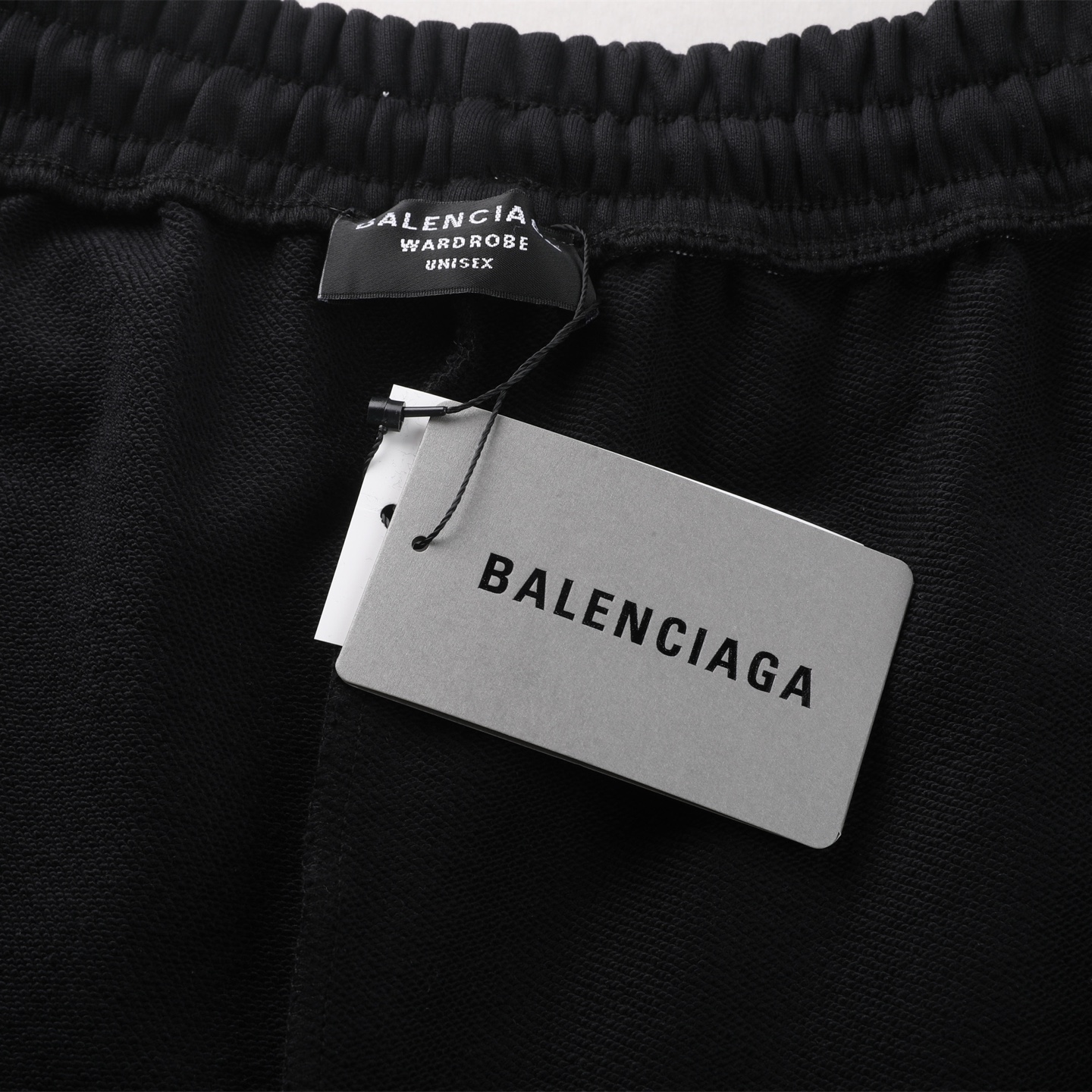Balenciaga 巴黎世家  25七夕情人节 松紧腰运动裤 短裤 裤子 休闲裤 黑色 A2 826385TSVX81000