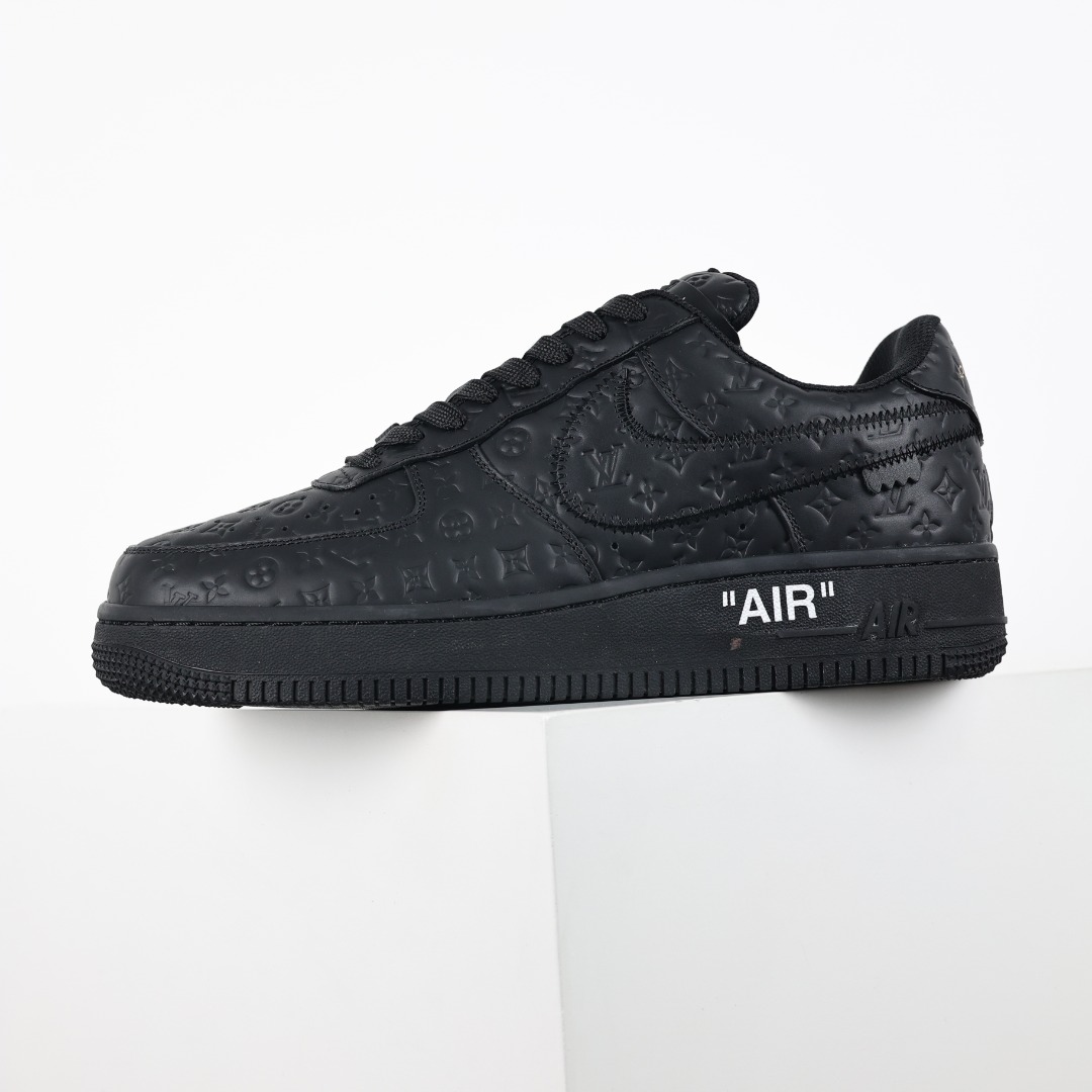 原盒版 帶配件 Louis Vuitton  Air Force 1 Low  LV 空军 低筒  休闲鞋 运动鞋 板鞋 男鞋 女鞋 黑白