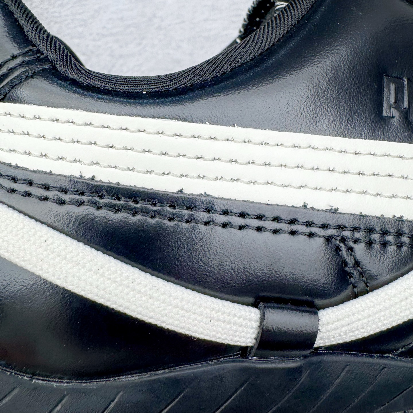 Rose Puma Speedcat  低筒 做旧 系带 二层绒面皮防滑耐磨 低筒 舒适时尚 赛车 跑步鞋 休闲鞋 波鞋 黑白 404391-01